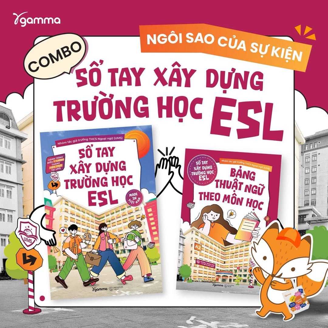 Combo Sổ Tay Xây Dựng Trường Học ESL – Cẩm Nang Thực Tiễn Cho Giáo Viên Và Nhà Quản Lí