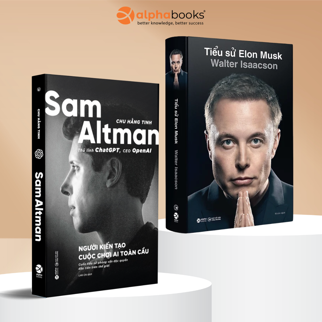 Combo Tiểu Sử Elon Musk + Sam Altman
