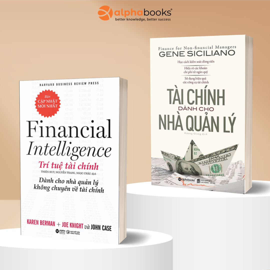 Combo Trí Tuệ Tài Chính Dành Cho Nhà Quản Lý Không Chuyên Về Tài Chính + Tài Chính Dành Cho Nhà Quản Lý - Học Cách Kiểm Soát Dòng Tiền