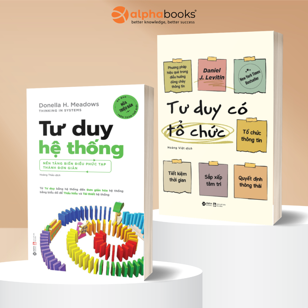 Combo Tư Duy Có Tổ Chức + Tư Duy Hệ Thống