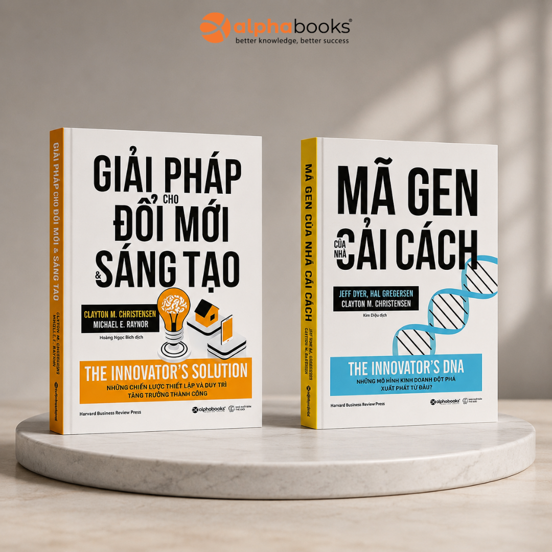 Combo Tư Duy Đột Phá: Mã Gen Của Nhà Cải Cách + Giải Pháp Cho Đổi Mới Và Sáng Tạo