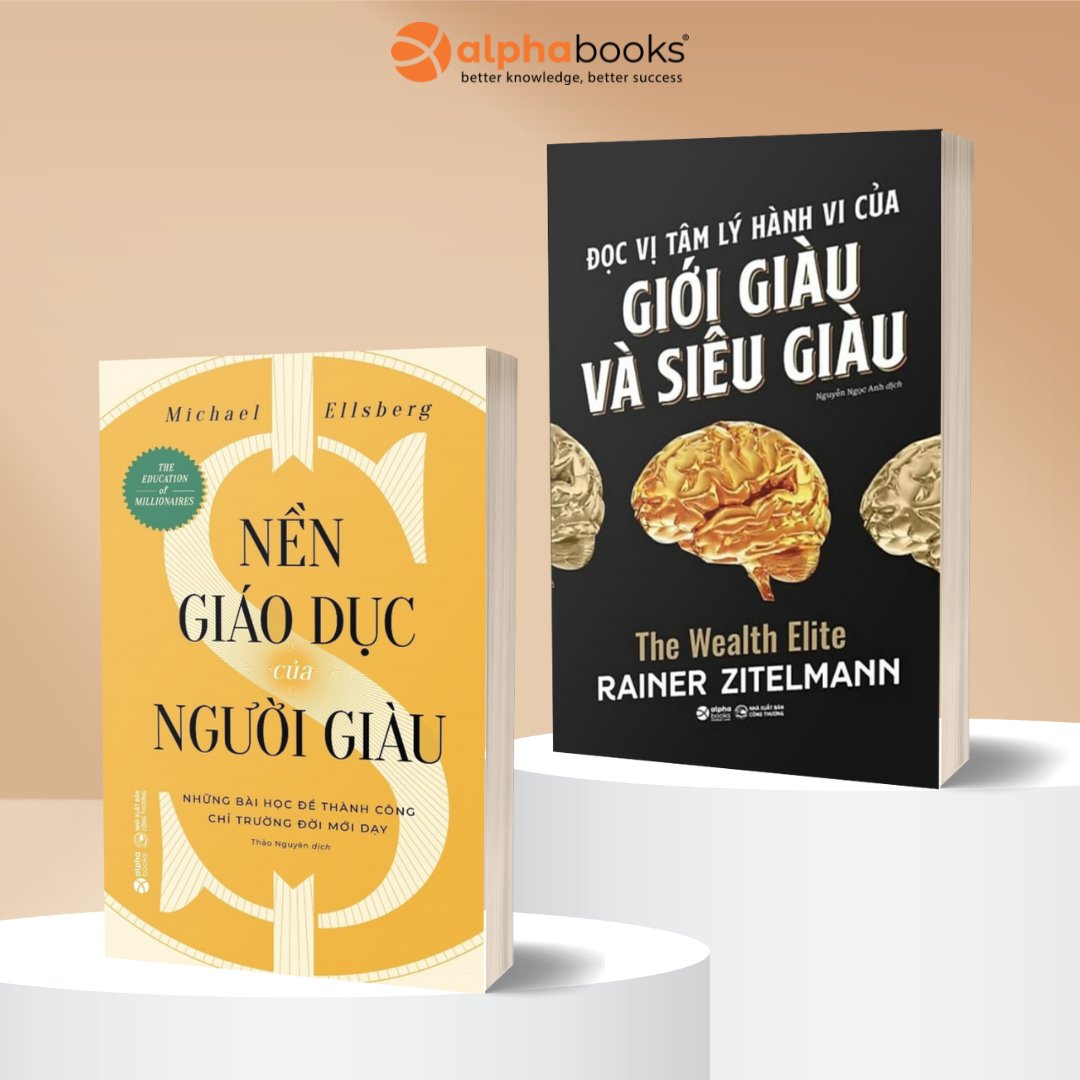 Combo Tư Duy Thượng Lưu: Nền Giáo Dục Của Người Giàu + Đọc Vị Tâm Lý Hành Vi Của Giới Giàu Và Siêu Giàu