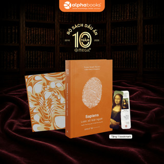 Sapiens Lược Sử - Ấn Phẩm Dấu Ấn 10 Năm Omega+ - Bìa Cứng