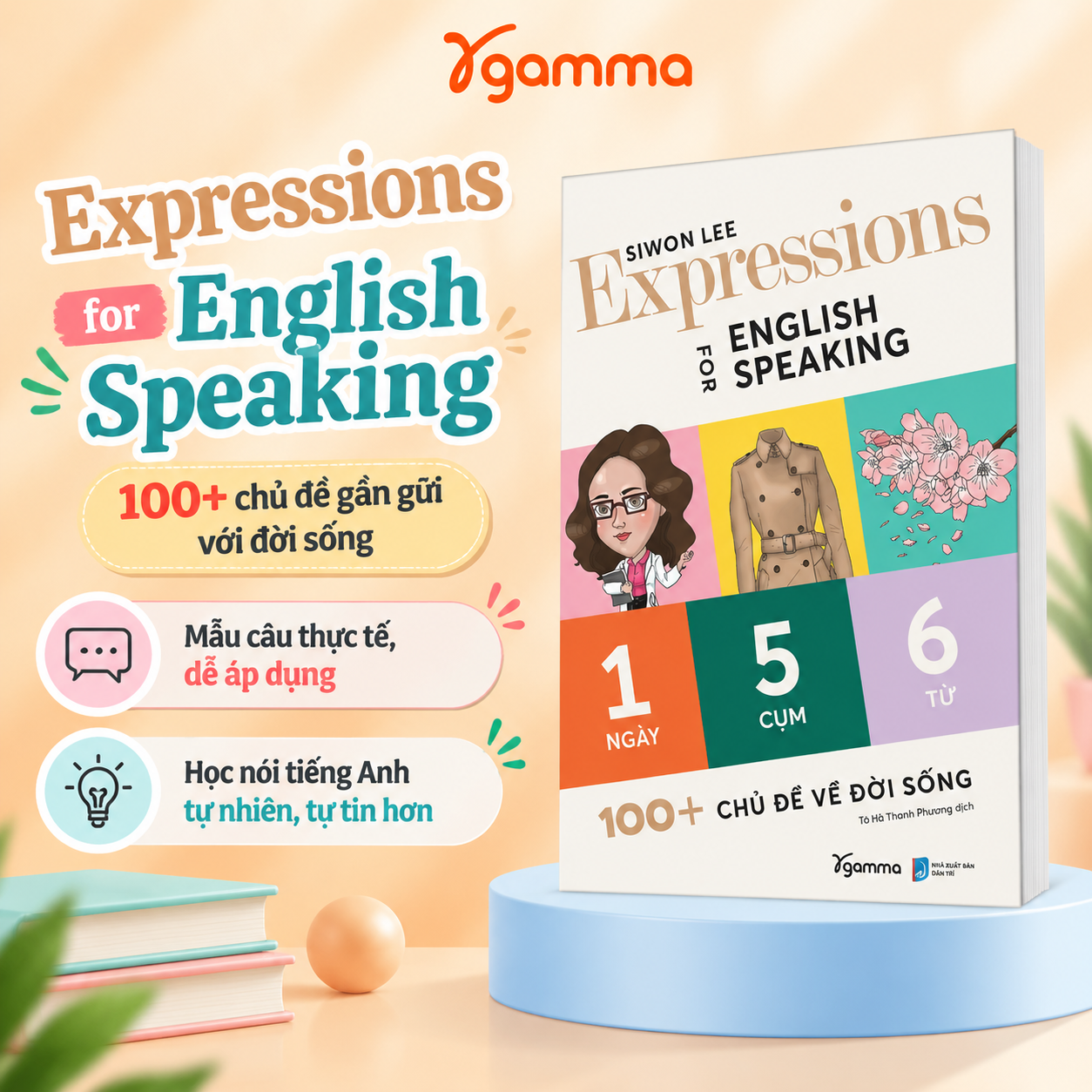 Siwon Lee Expressions For English Speaking - 1 Ngày 5 Cụm 6 Từ - 100+ Chủ Đề Về Đời Sống