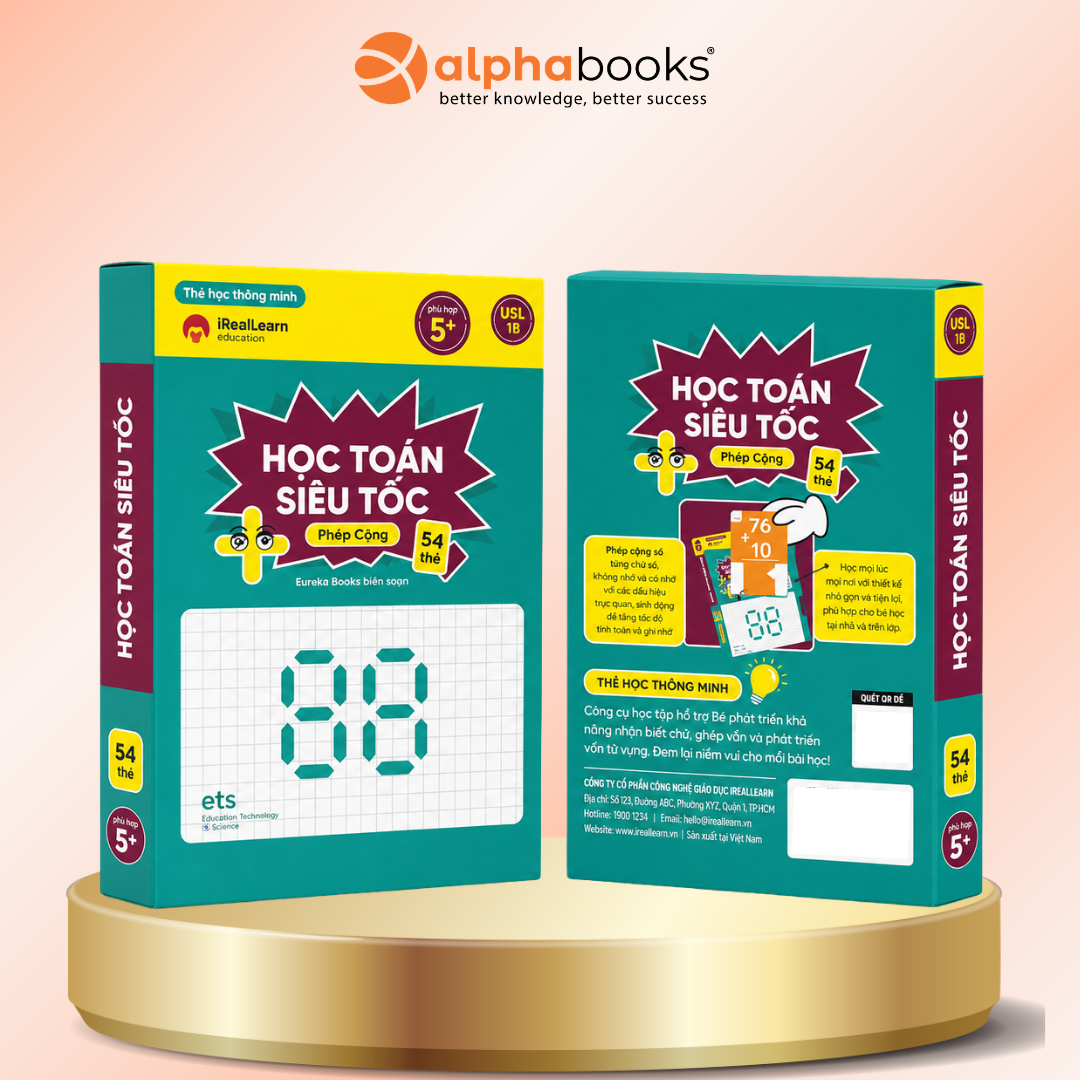 Flashcard Học Toán Siêu Tốc - Phép Cộng