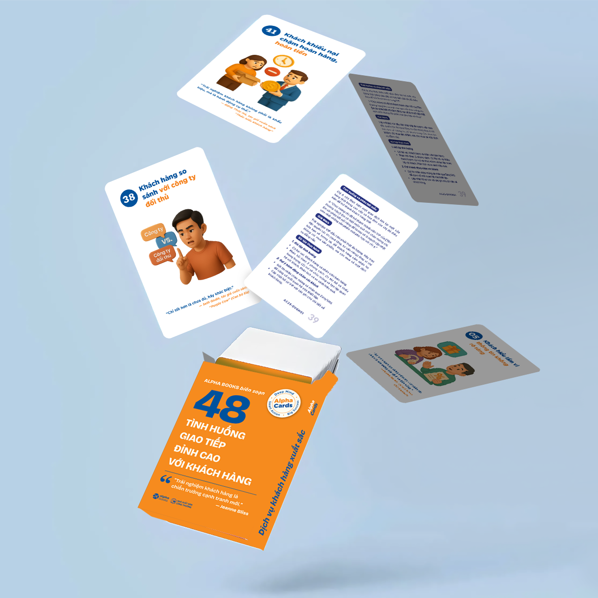 Flashcard Giao Tiếp Với Khách Hàng - 48 tình huống giao tiếp đỉnh cao với khách hàng