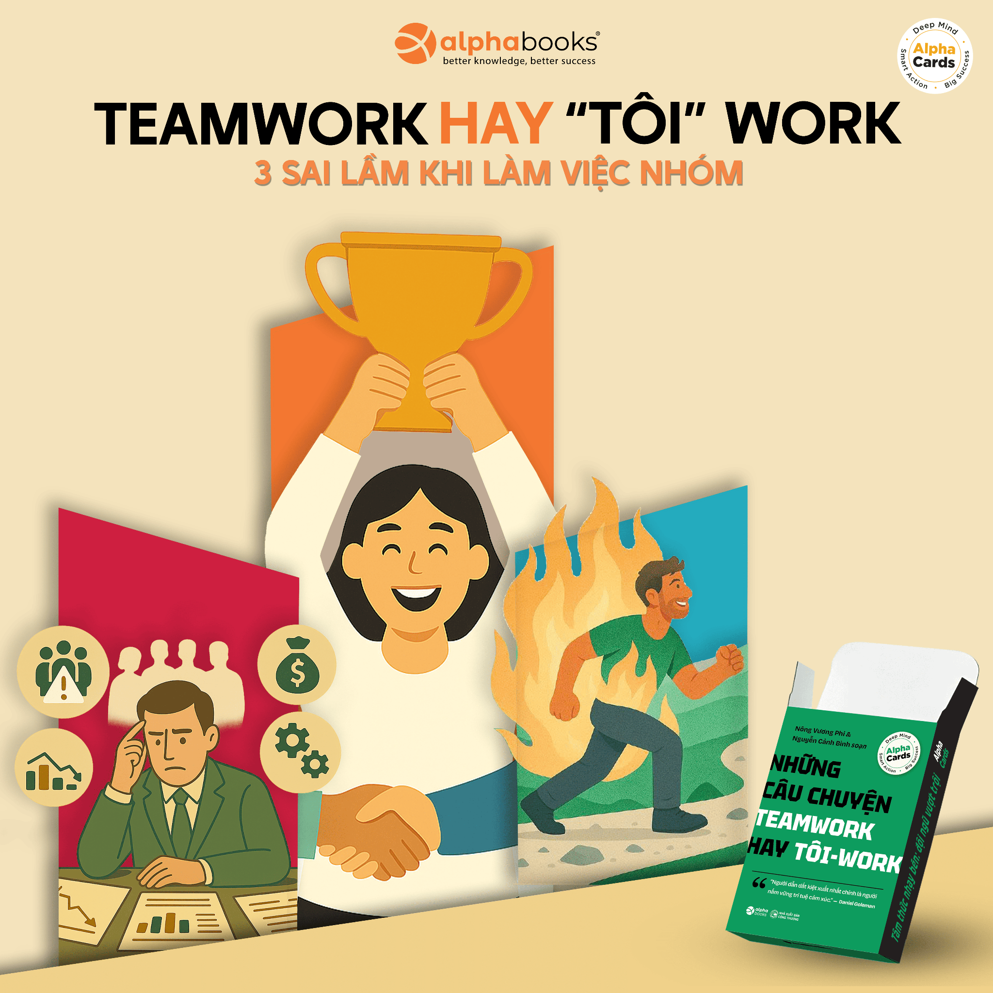 Flashcard Những câu chuyện teamwork hay 