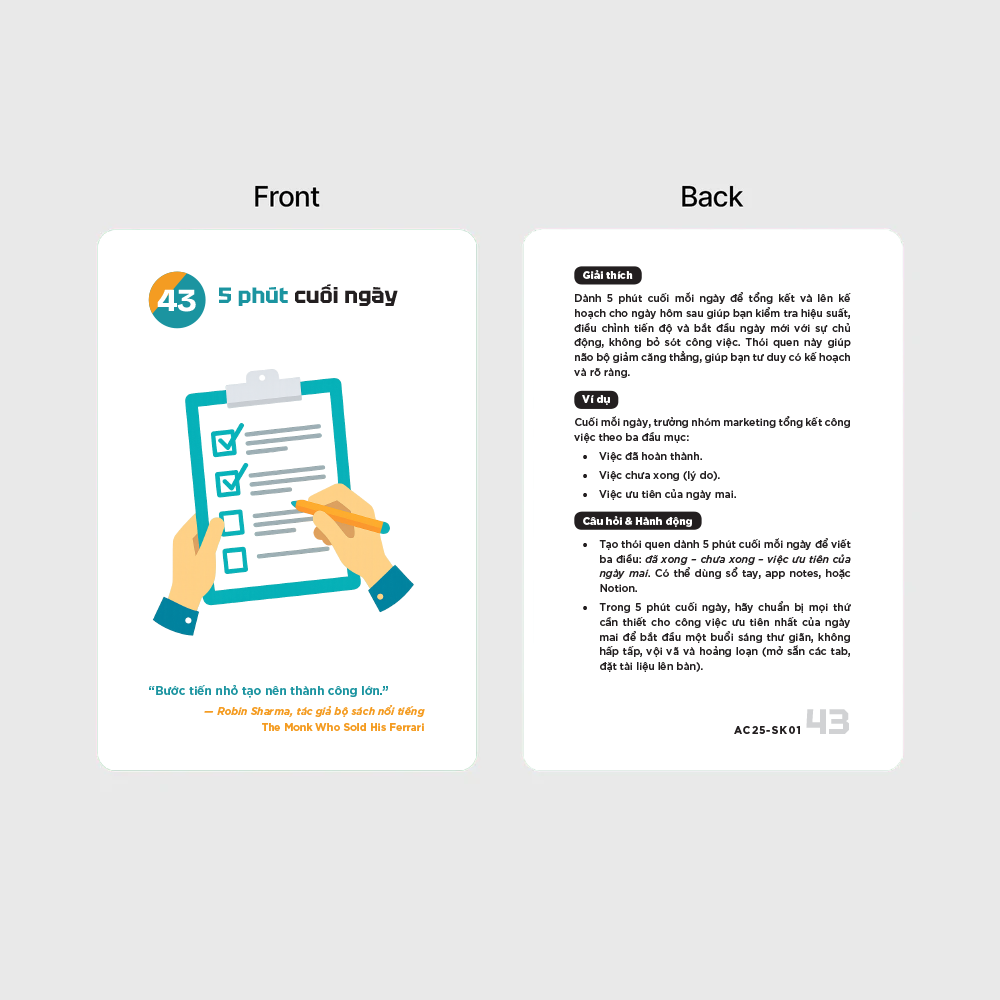 Flashcard SMART Goal – Hướng dẫn thiết lập và theo dõi mục tiêu hiệu quả