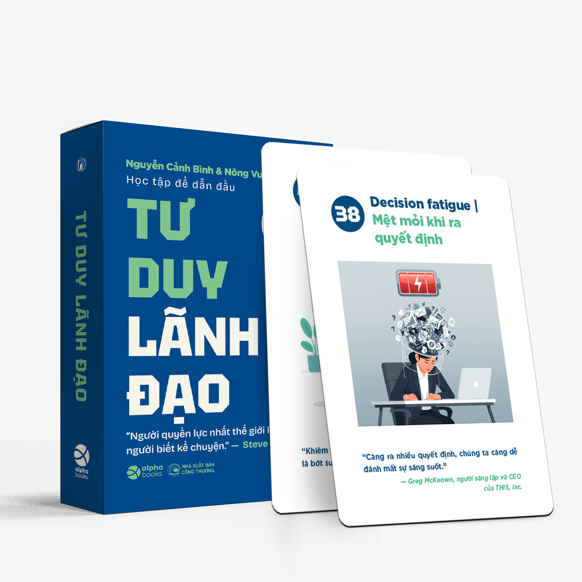 Flashcard Tư Duy Lãnh Đạo Rèn tư duy dẫn dắt & hành động hiệu quả