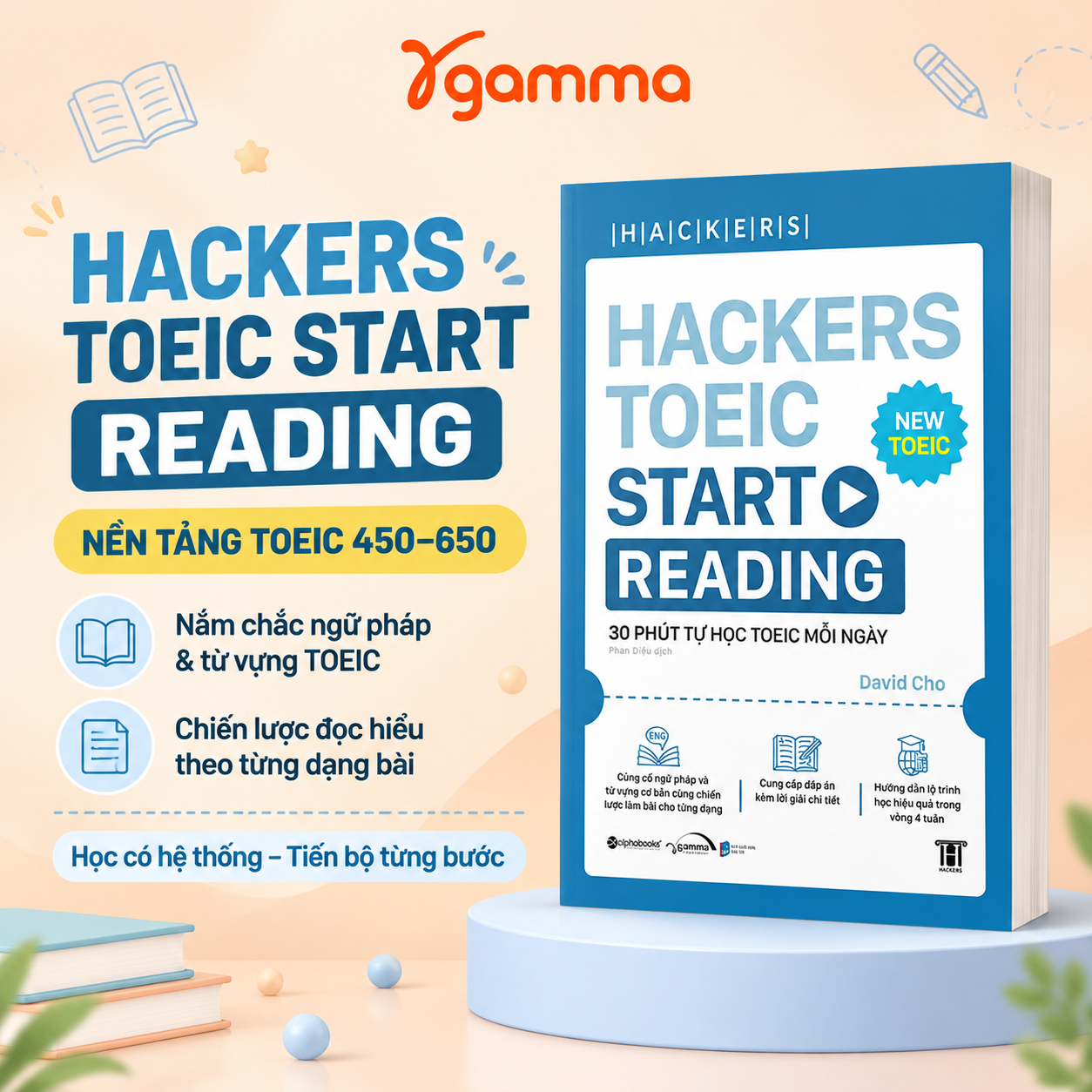 Hackers TOEIC Start Reading - 30 Phút Tự Học Toeic Mỗi Ngày