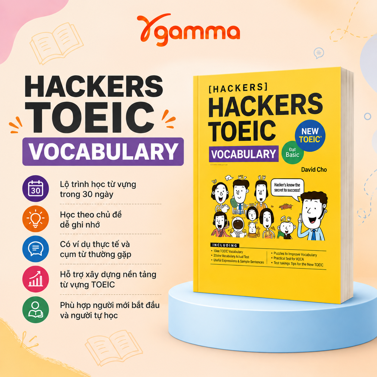 Hackers TOEIC Vocabulary - Tự học TOEIC 30 Phút Mỗi Ngày - Từ cơ bản tới nâng cao