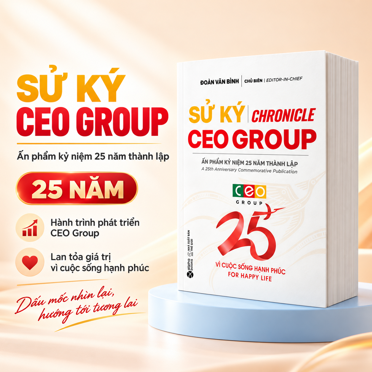 Sử Ký CEO Group (CEO Group Chronicle): Hành Trình 25 Năm Hình Thành, Bứt Phá Và Bài Học Quản Trị Thực Chiến Của Tập Đoàn CEO