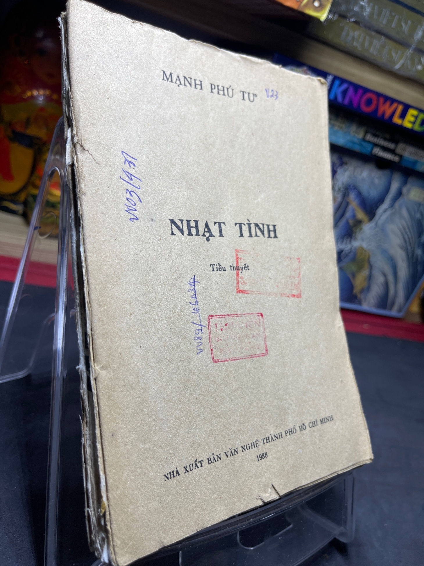 Nhạt tình 1988 mới 50% ố vàng nặng không có bìa Mạnh Phú Tư HPB0906 SÁCH VĂN HỌC (NSX)