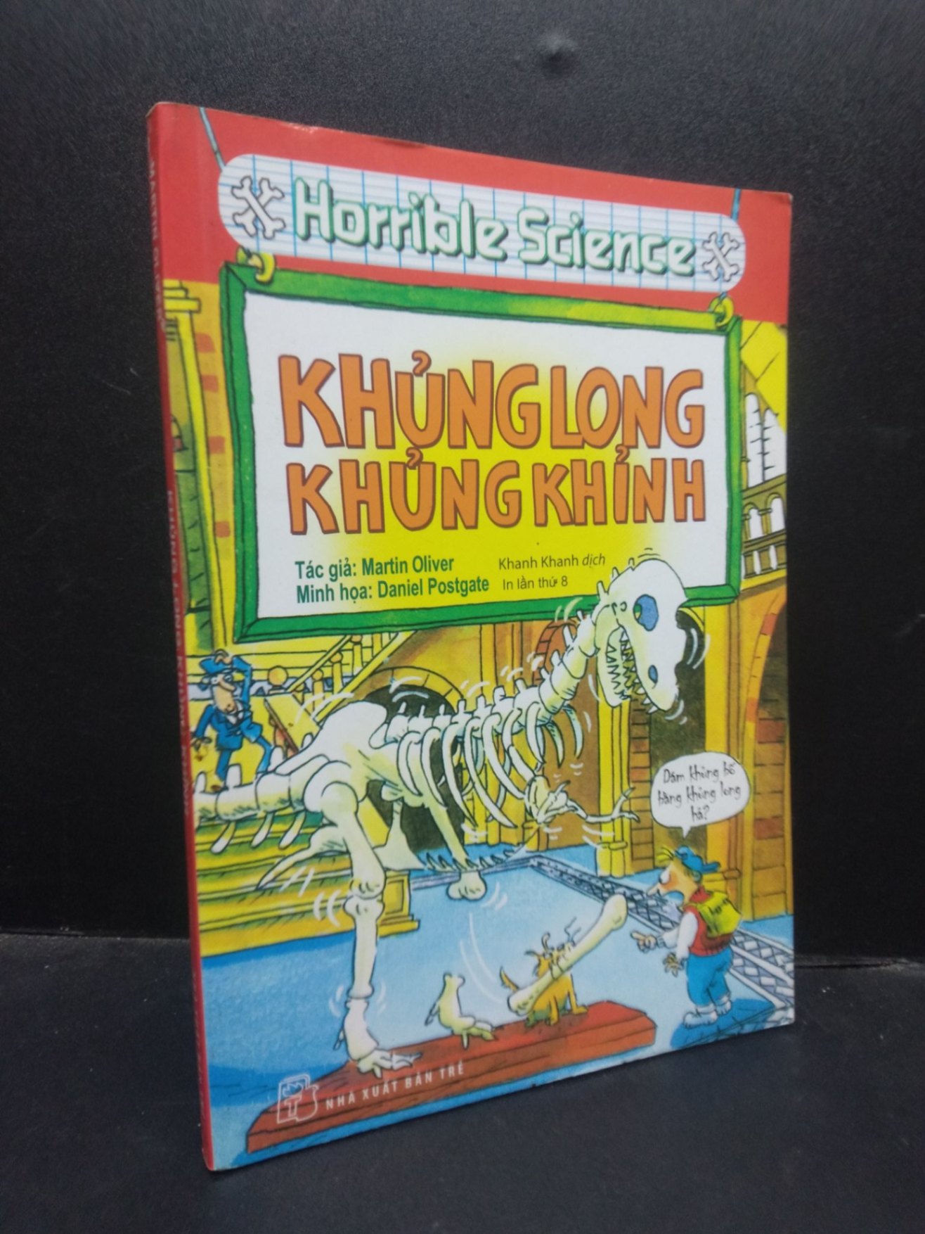 Khủng long khủng khỉnh Martin Oliver 2017 mới 70% ố vàng HCM1604 khoa học (NSX)