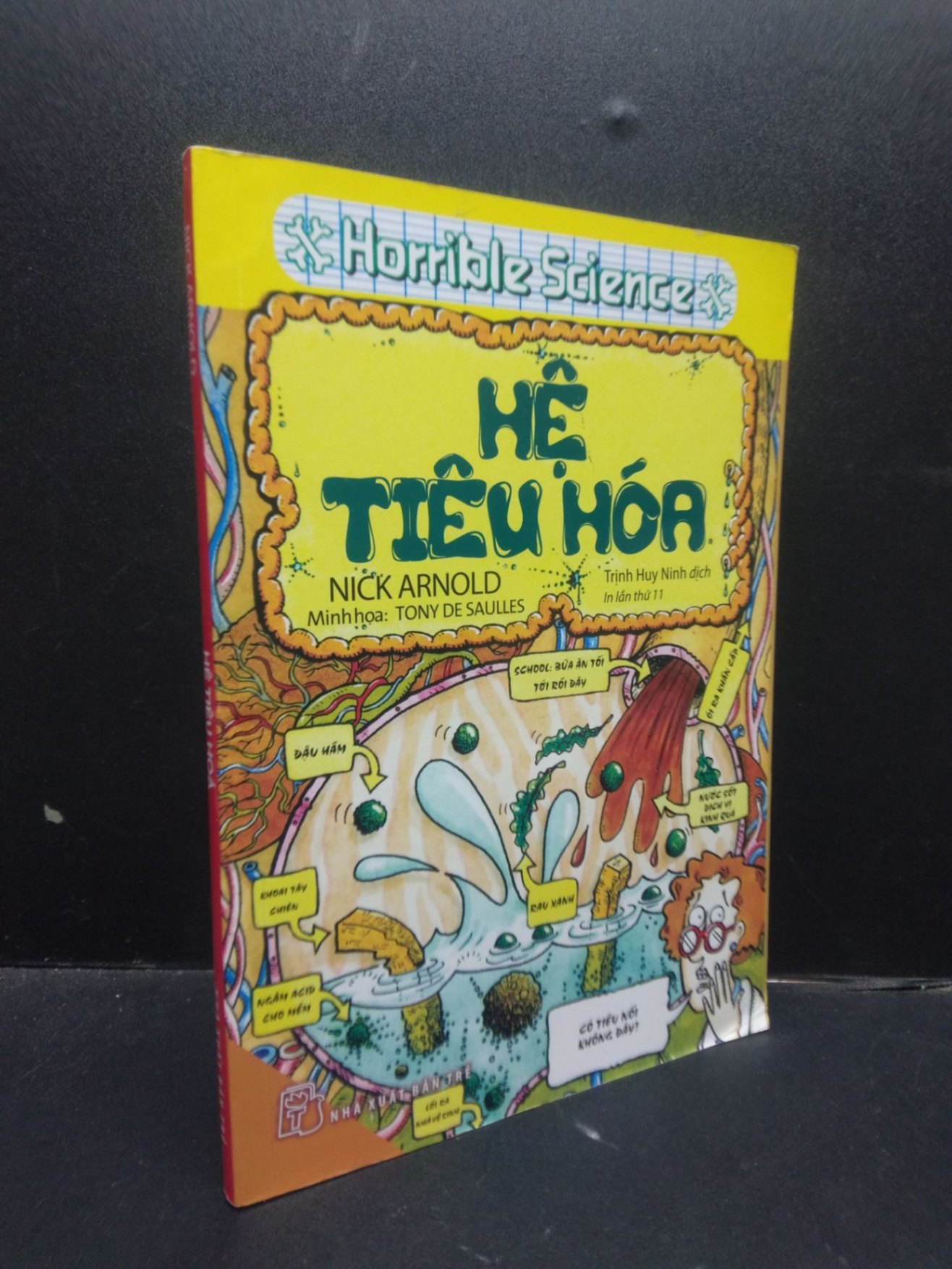 Hệ tiêu hóa Nick Arnold 2021 mới 80% bẩn nhẹ HCM1604 khoa học (NSX)
