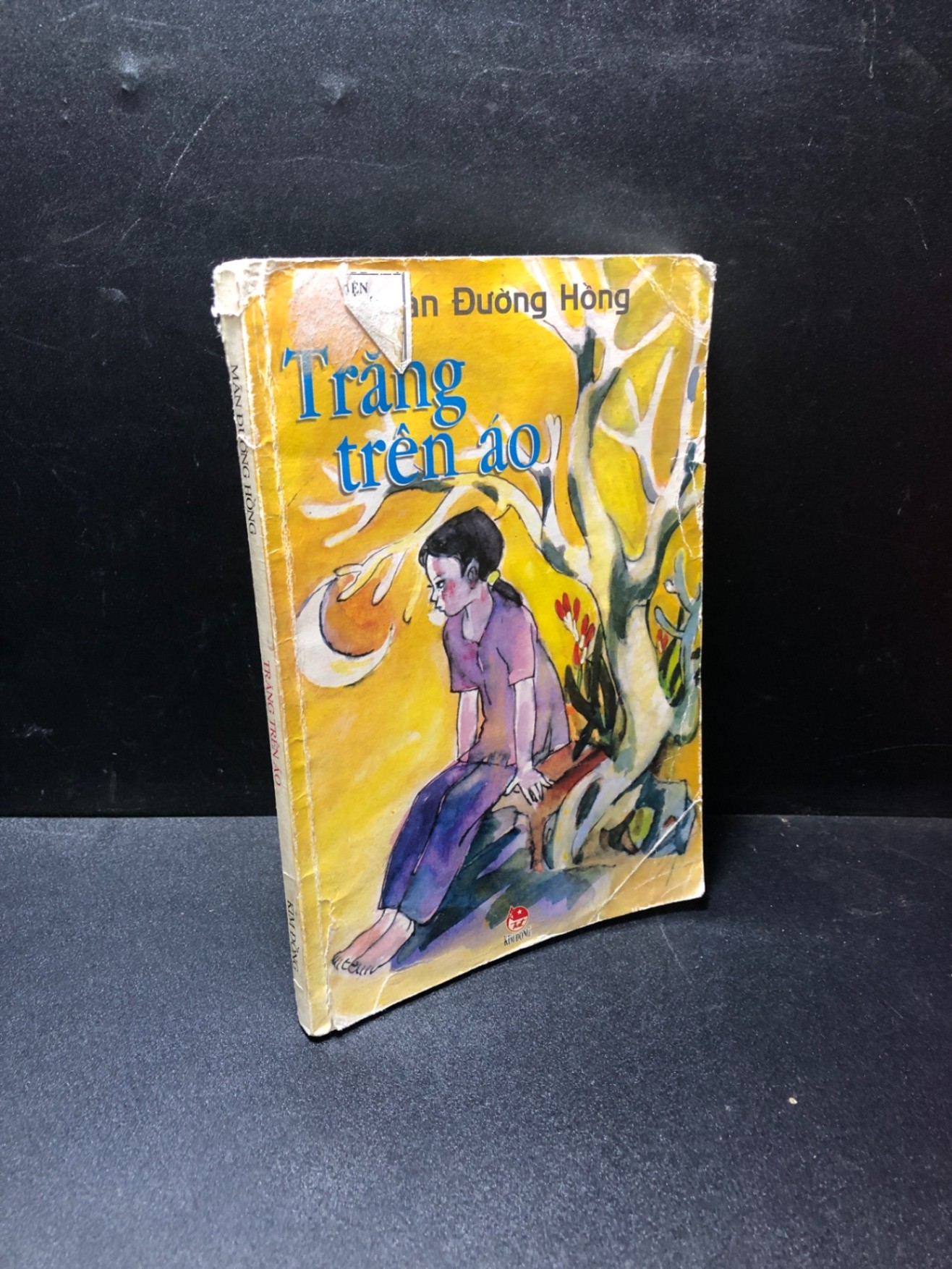 Trăng trên áo Mãn Đường Hồng 2001 mới 50% ố, rách nhẹ bìa HCM1111 (NSX)