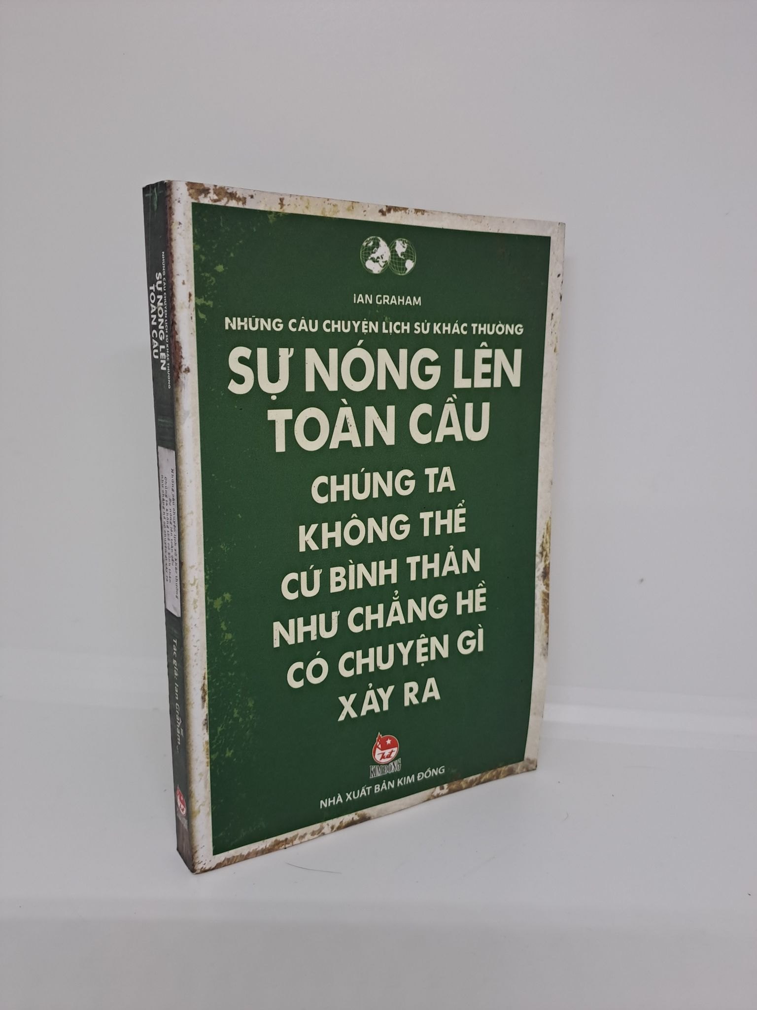 Những câu chuyện lịch sử khác thường sự nóng lên toàn cầu 2015 mới 80%, bị ố, có mộc HCM0509 (NSX)