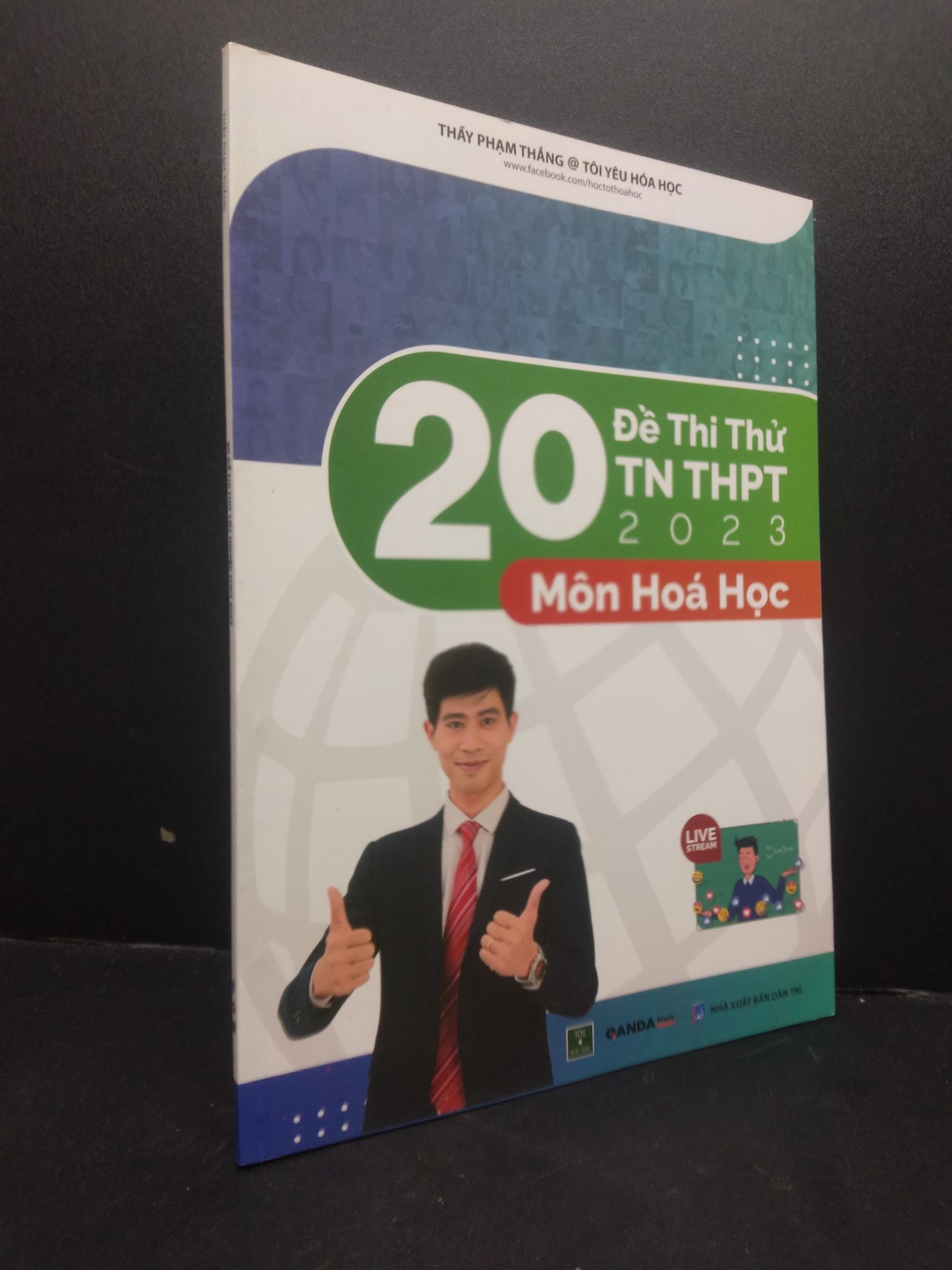 20 đề thi thử tốt nghiệp THPT 2023 môn hóa học mới 90% bẩn bìa 2023 HCM2705 Thầy Phạm Thắng SÁCH GIÁO TRÌNH, CHUYÊN MÔN