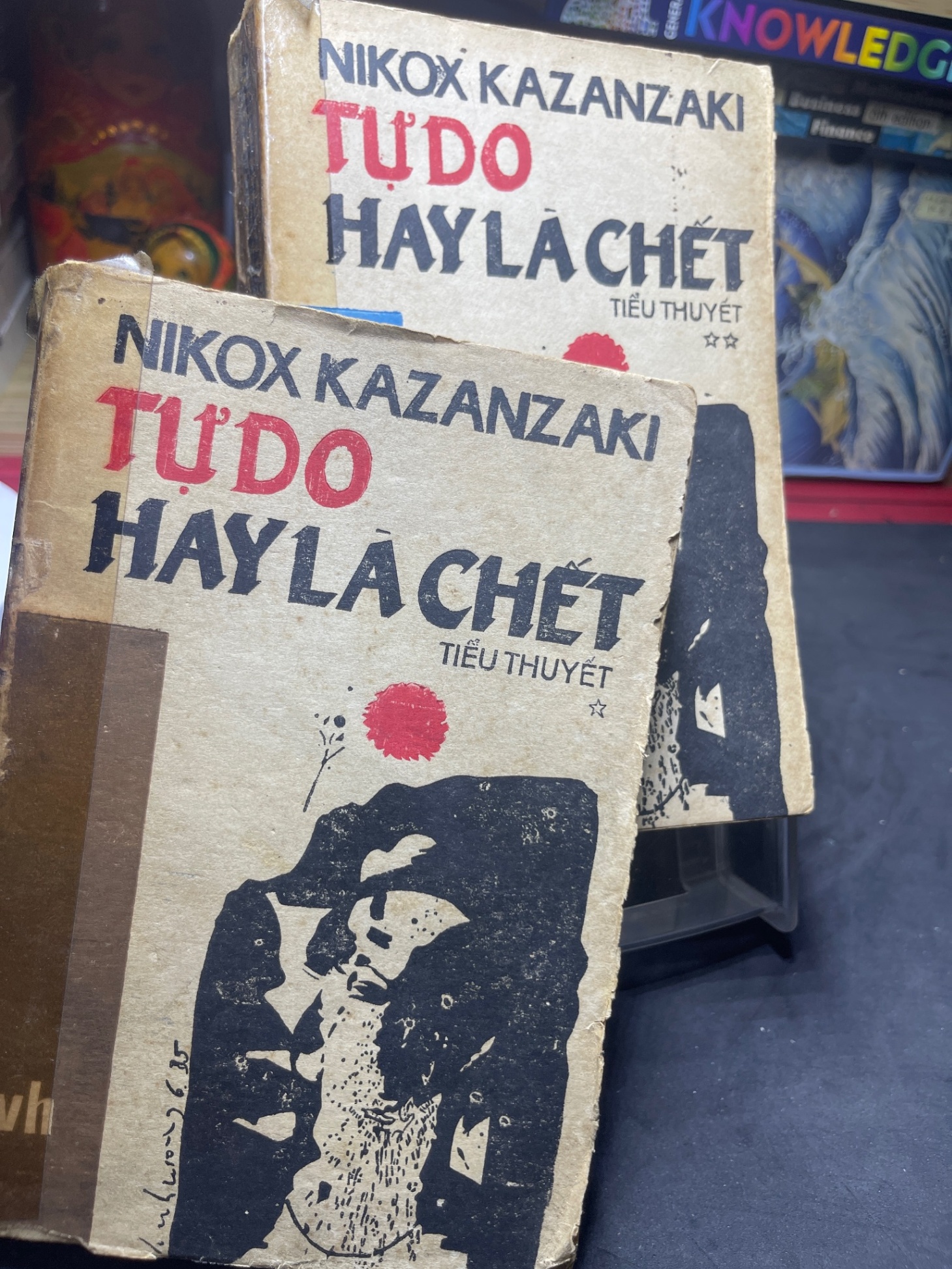 Tự do hay là chết tập 1 và 2 1986 mới 50% ố vàng nặng Nikox Kazanzaki HPB0906 SÁCH VĂN HỌC (NSX)