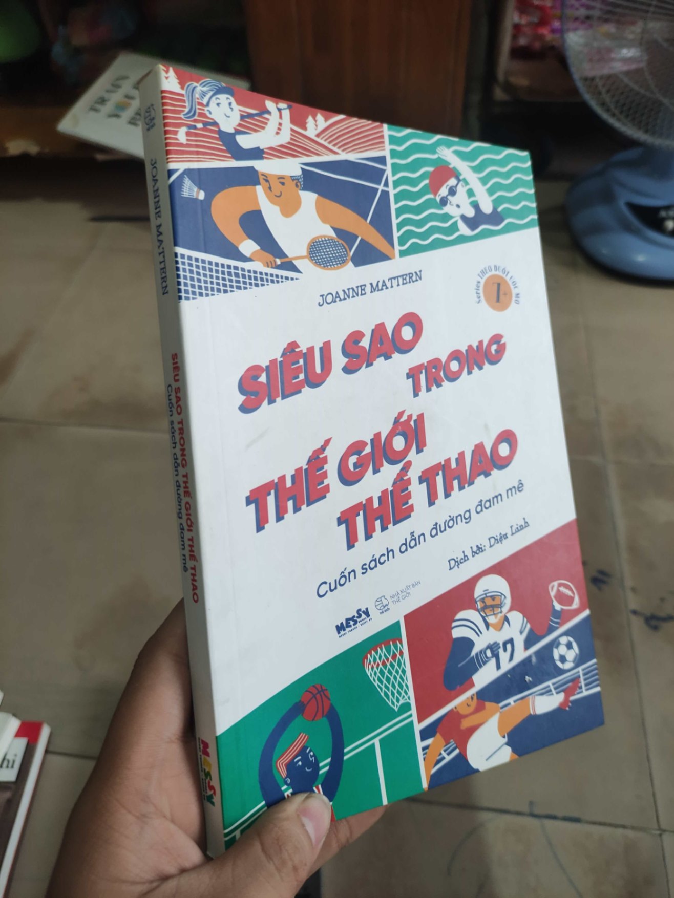 Siêu sao trong thế giới thể thao cuốn sách dẫn đường Đam MêHCM01/03 (NSX)