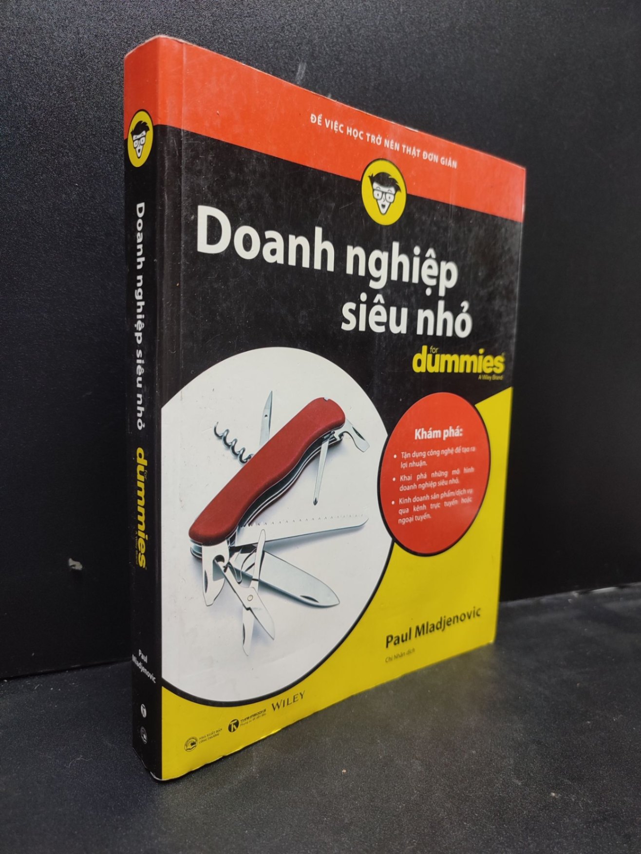 Doanh nghiệp siêu nhỏ năm 2021 mới 80% ố nhẹ có nếp gấp bìa, bị ẩm HCM0103 kỹ năng, kinh doanh (NSX)