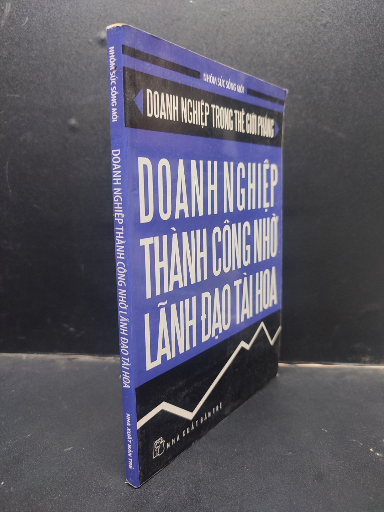 Doanh nghiệp thành công nhờ lãnh đạo tài hoa - Nhóm sức sống mới 2008 mới 70% ố vàng HCM0305 marketing kinh doanh (NSX)