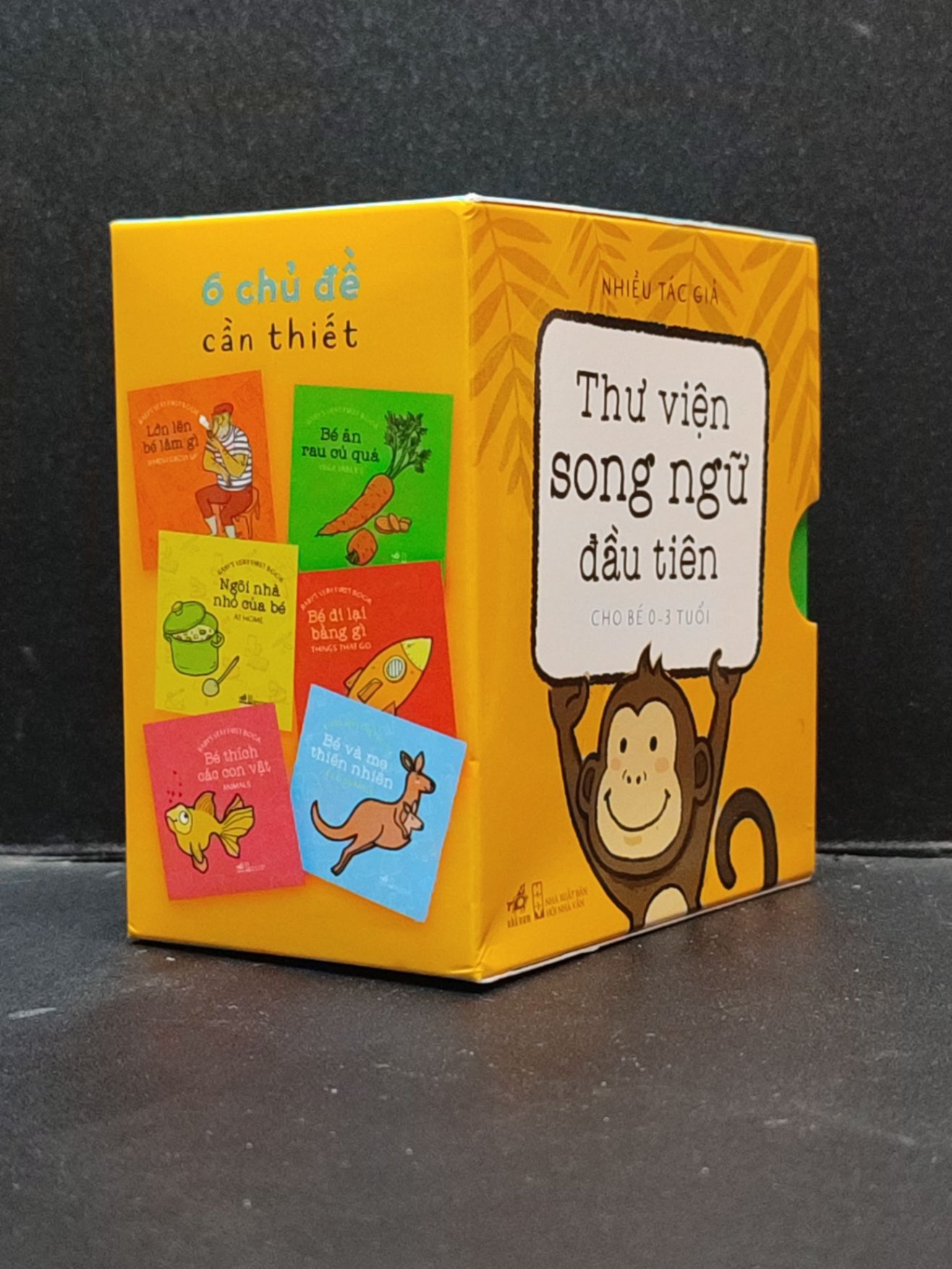 Boxset Thư Viện Song Ngữ Đầu Tiên 6 cuốn nhiều tác giả khổ nhỏ mới 90% 2023 HCM1304 giáo dục