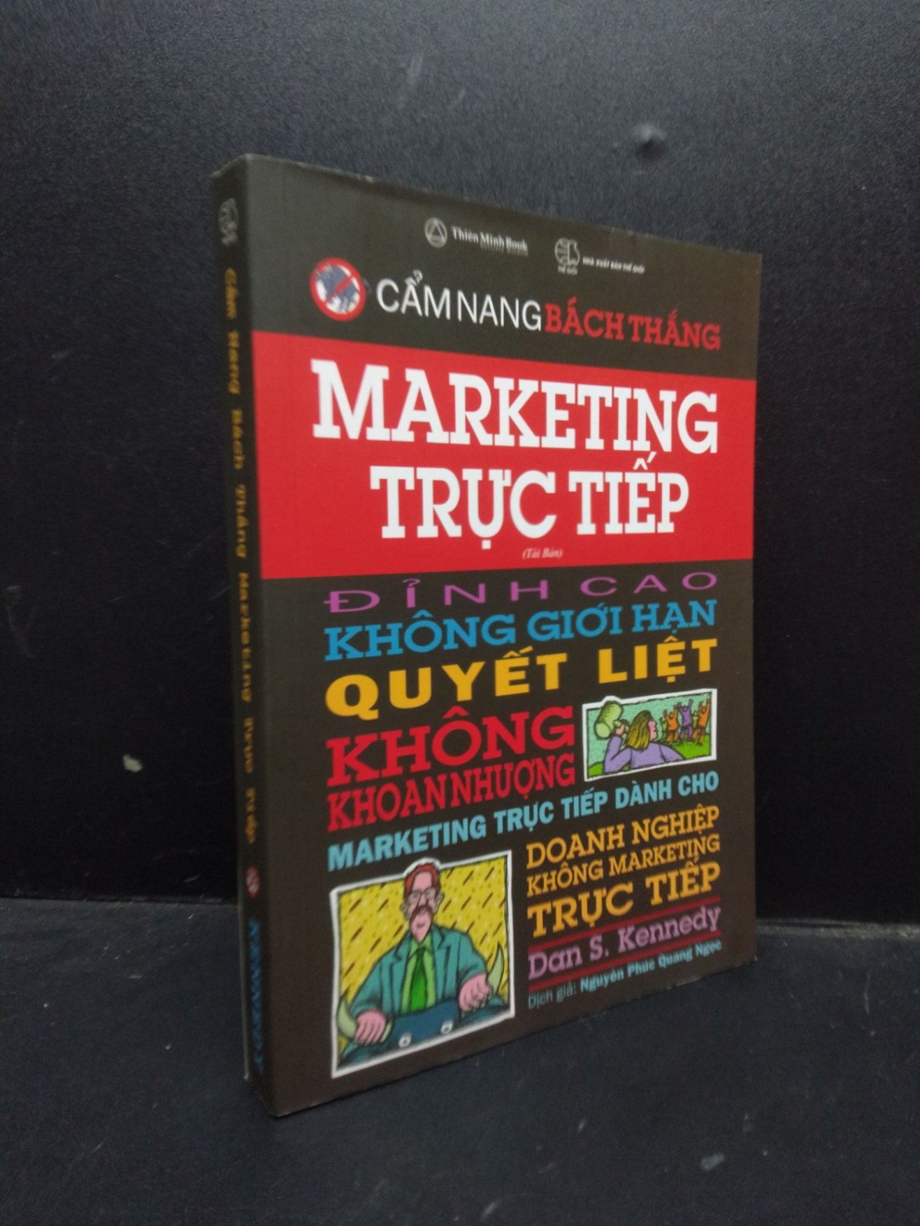 Cẩm nang bách thắng marketing trực tiếp Kennedy 2021 mới 90% bẩn nhẹ HCM2503 tài chính marketing (NSX)
