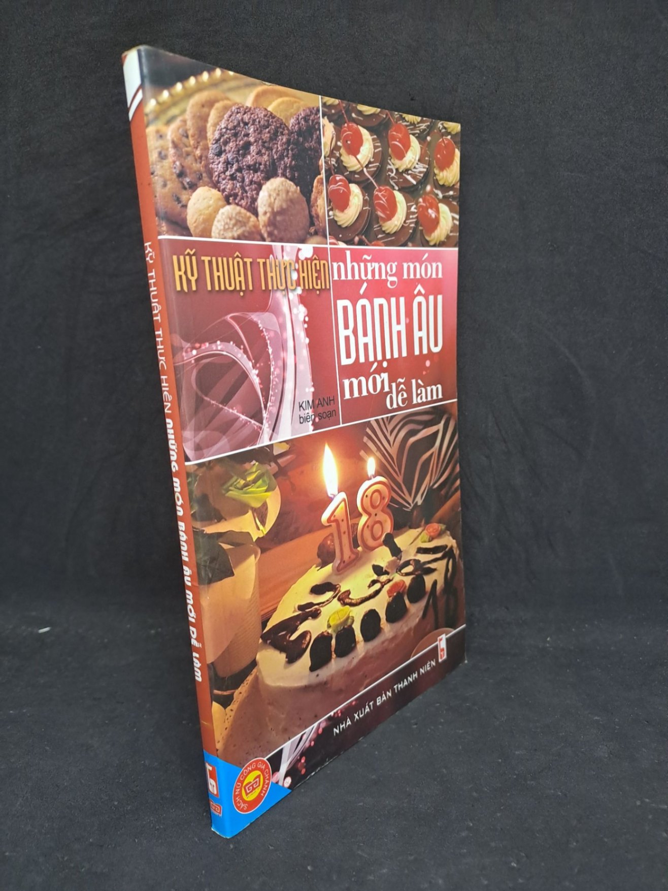Kỹ thuật thực hiện những món bánh âu mới dễ làm 2008 mới 90% HCM1407