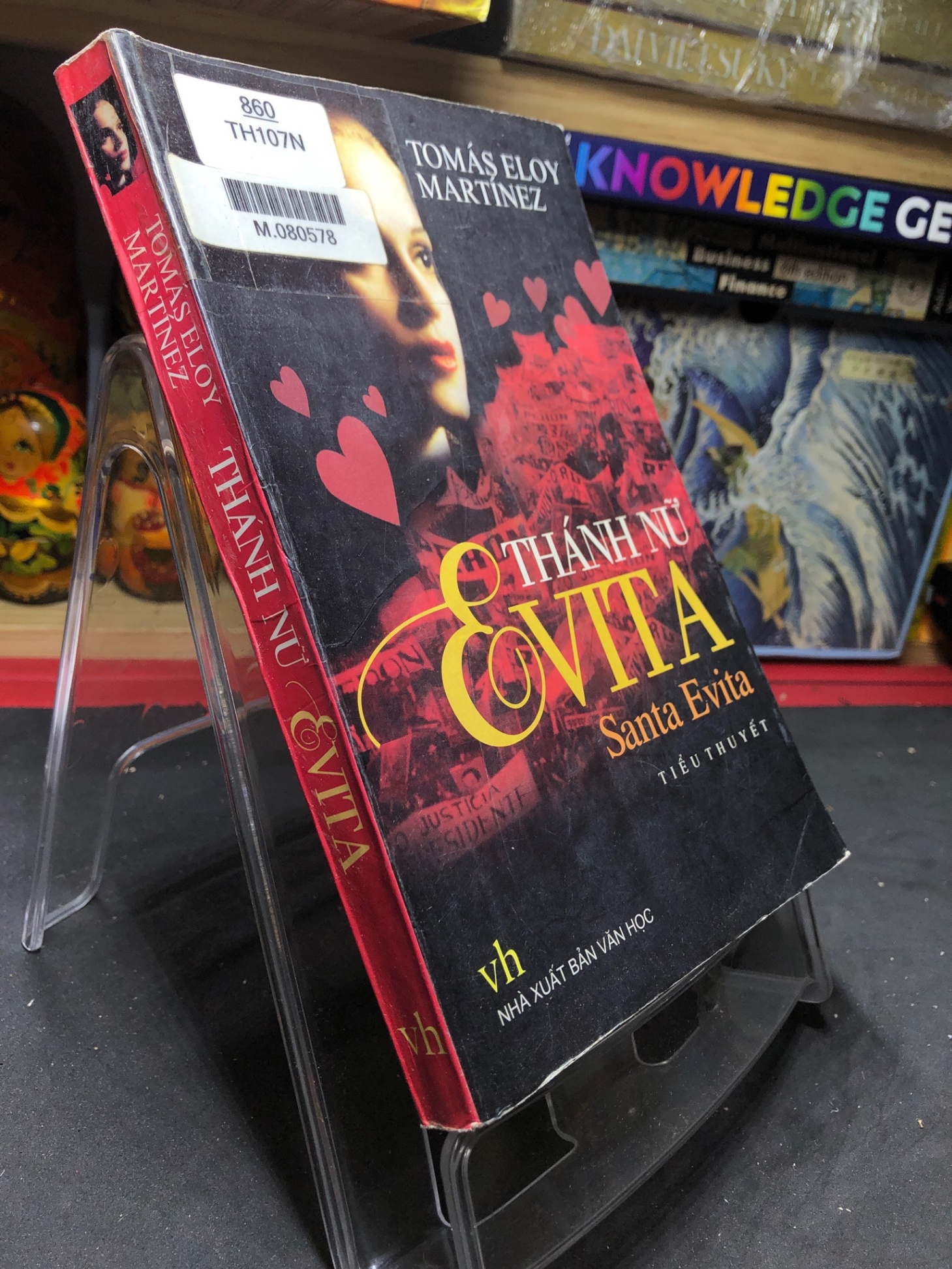 Thánh nữ Evita mới 80% ố viền nhẹ 2008 Tomas Eloy Martinez HPB0906 SÁCH VĂN HỌC (NSX)