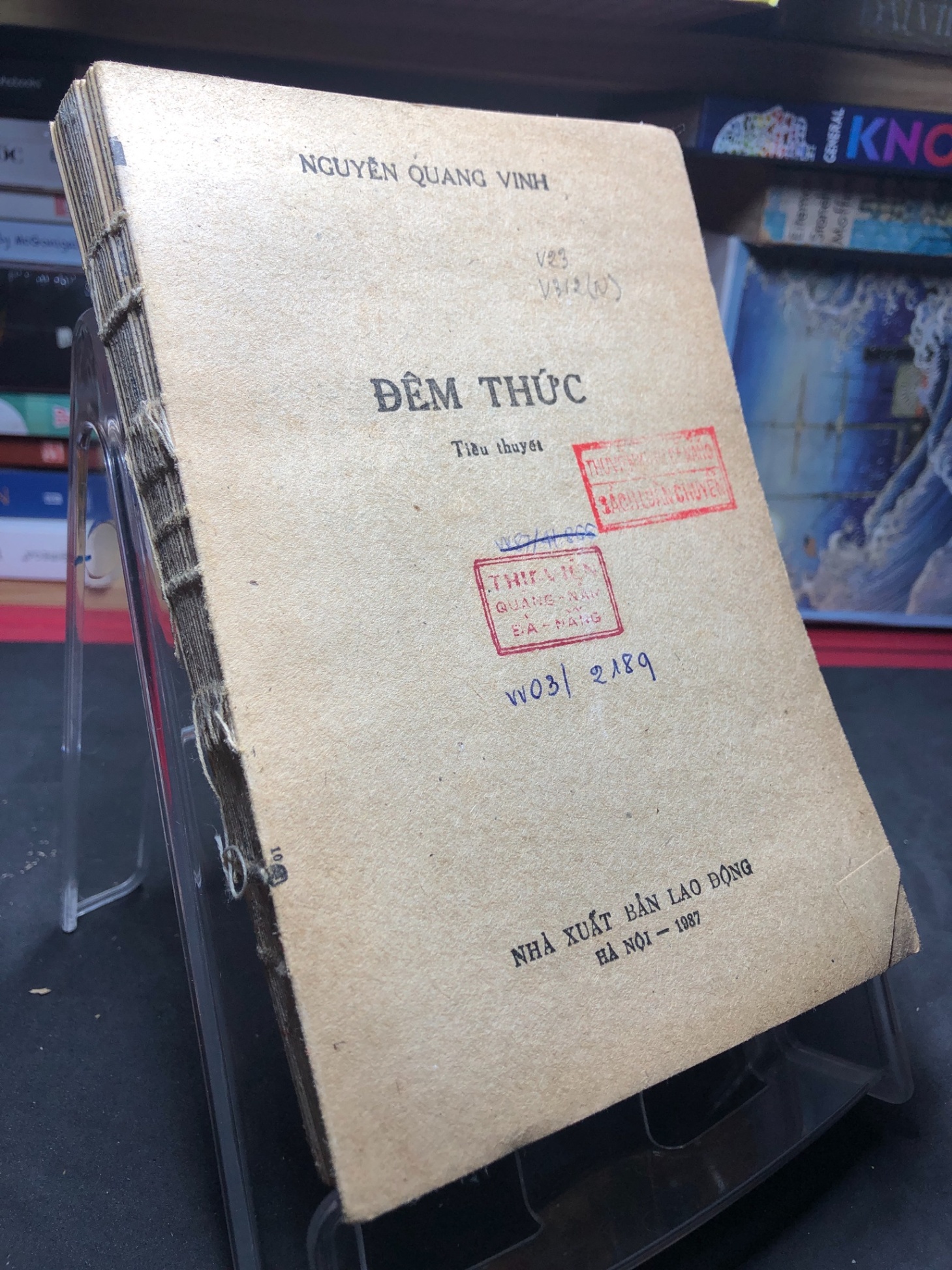 Đêm thức 1987 mới 50% ố vàng mất bìa Nguyễn Quang Vinh HPB0906 SÁCH VĂN HỌC (NSX)