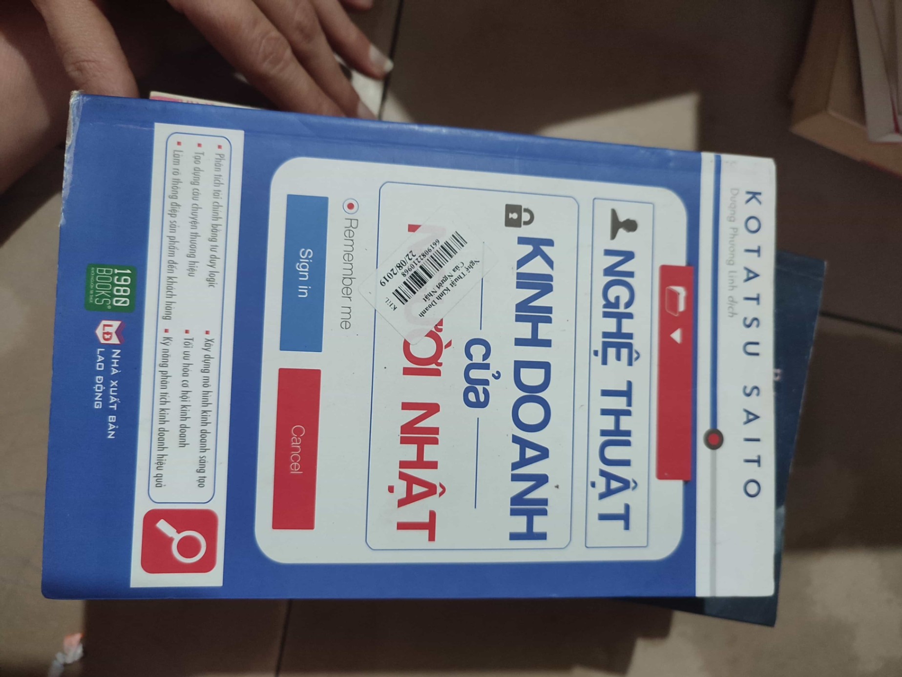 Nghệ thuật kinh doanh của người NhậtHCM01/03