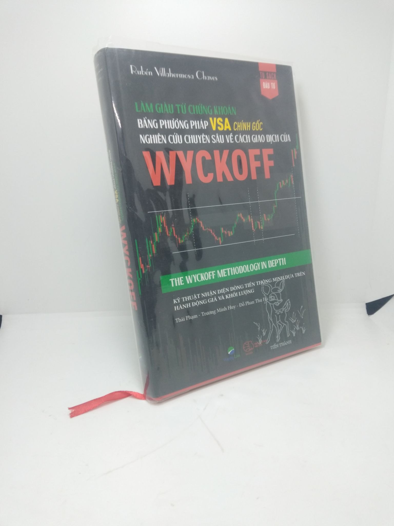 Làm giàu chứng khoán bằng phương pháp VSA chính gốc nghiên cứu chuyên sâu về cách giao dịch của Wyckoff bìa cứng năm 2021 mới 90% HCM2211
