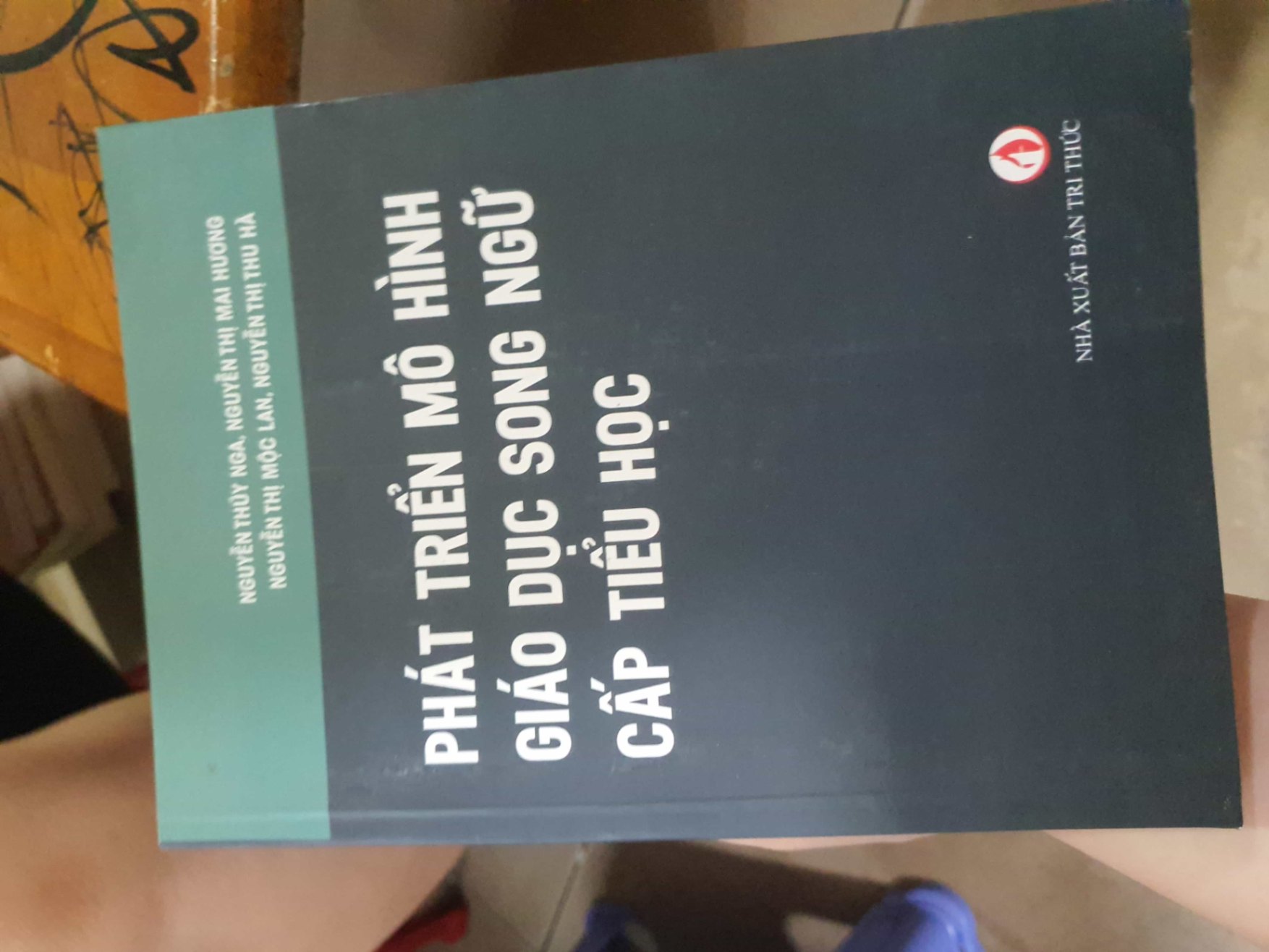 Phát triển mô hình giáo dục song ngữ cấp tiếu họcHCM01/03 (NSX)