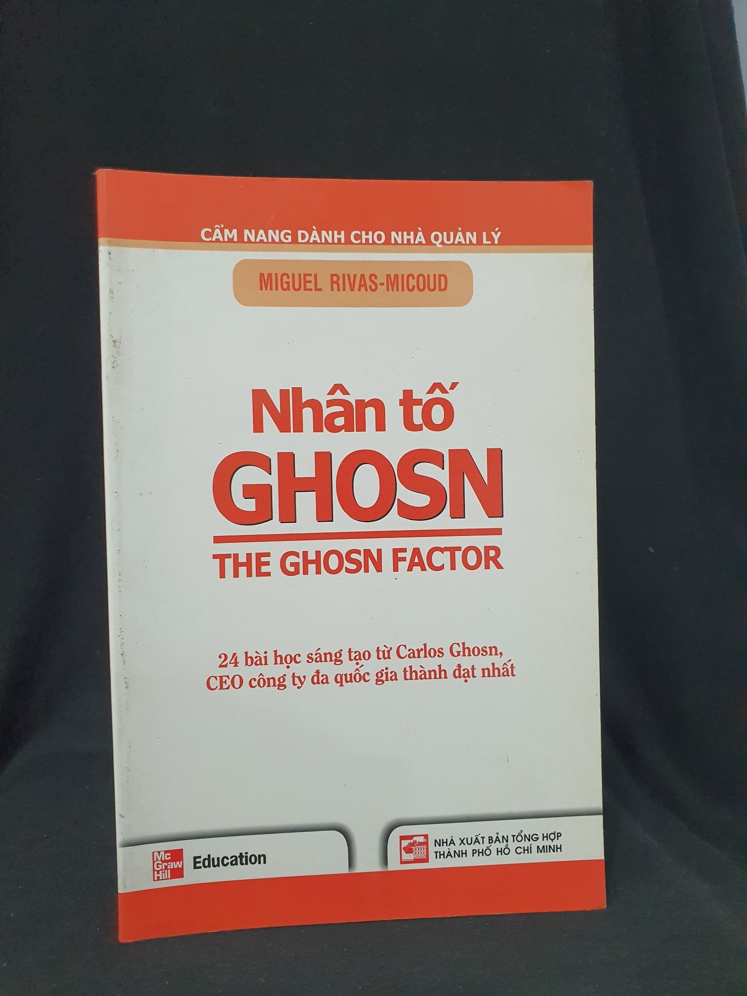 Nhân tố Ghosn mới 80% 2007 -HCM205 Miguel Rivas Micoud SÁCH KỸ NĂNG (NSX)