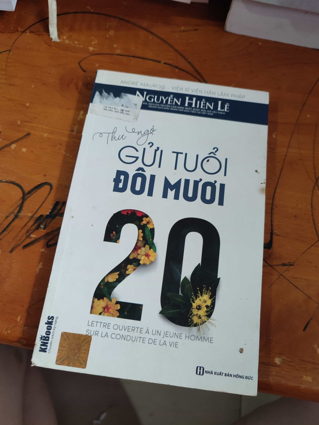 Thư ngỏ Gửi Tuổi Đôi mươiHCM01/03 (NSX)