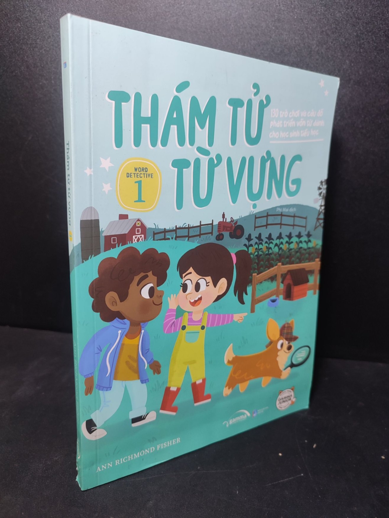 Thám tử từ vựng 1 Ann RichMond Fisher 2021 mới 90% rách bìa HCM2301 tiếng anh (NSX)