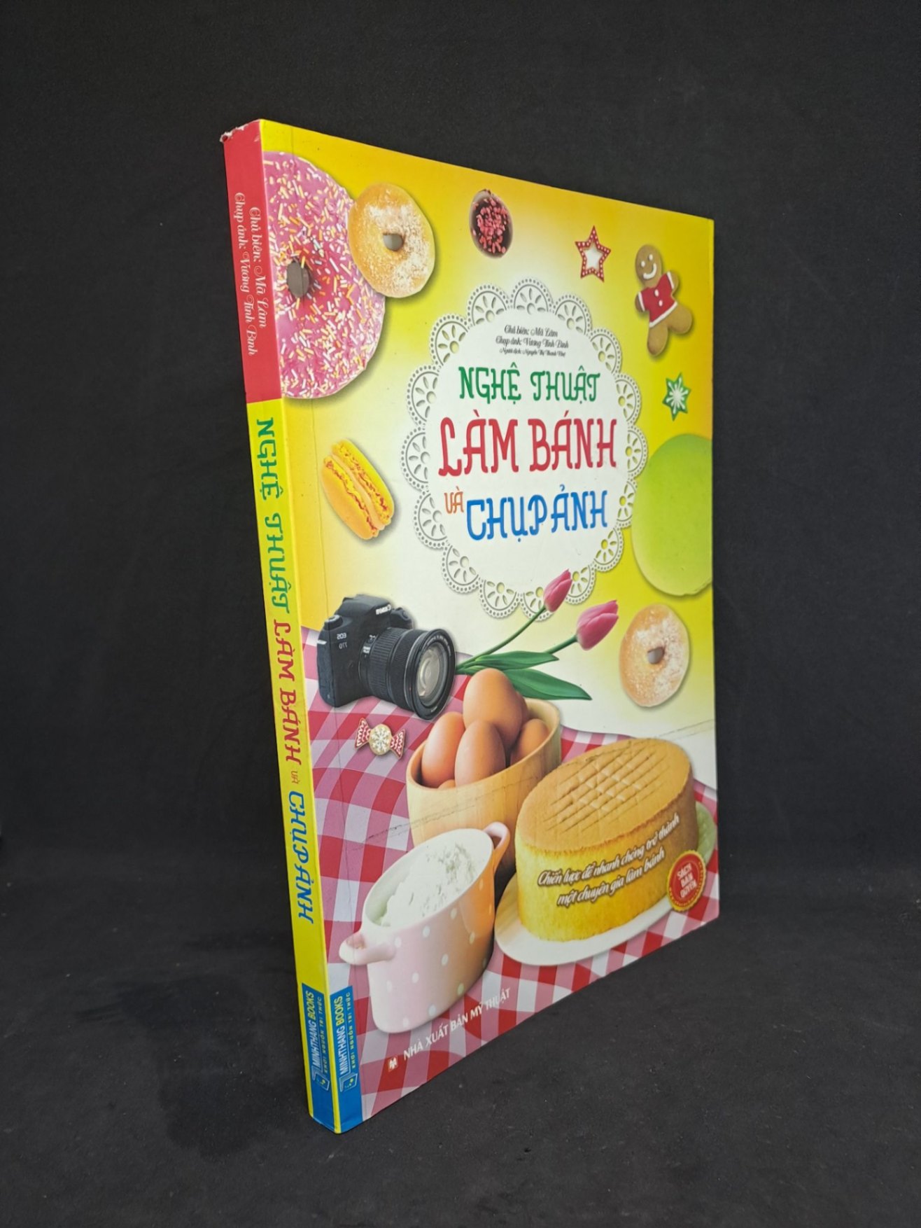 Nghệ thuật làm bánh và chụp ảnh 2019 sách màu mới 90% HCM2007