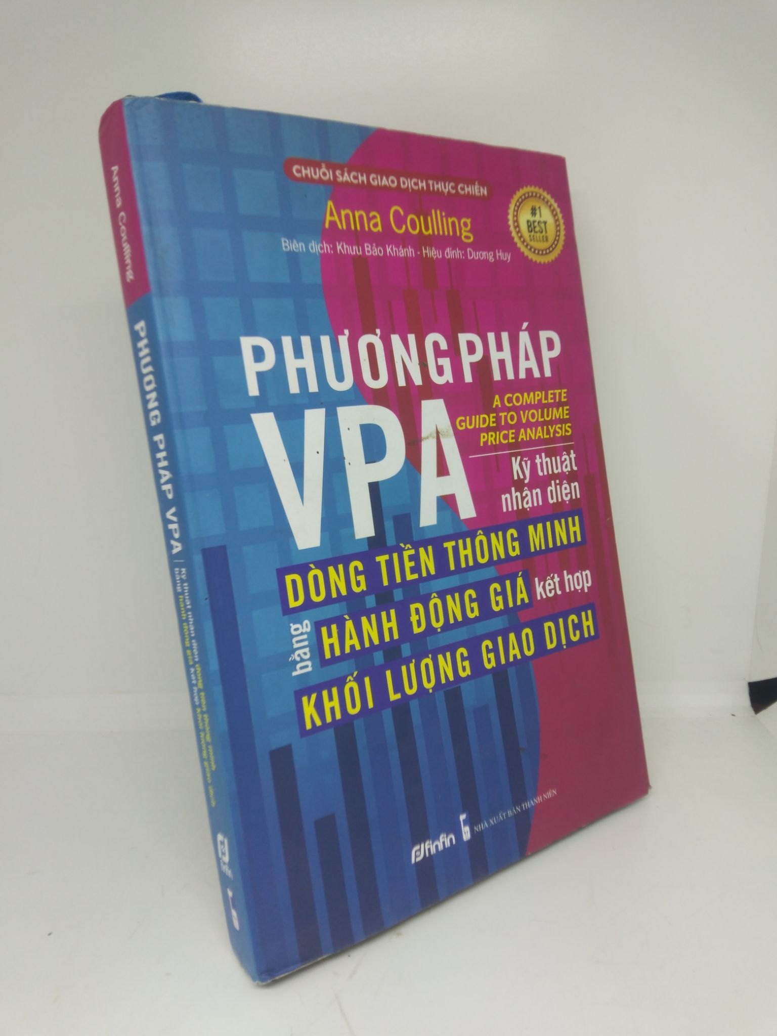 Phương pháp Vpa kỹ thuật nhận diện dòng tiền thông minh bằng hành động giá kết hợp khối lượng giao dịch 2020 Anna Coulling mới 85% bìa cứng HCM2811 (NSX)