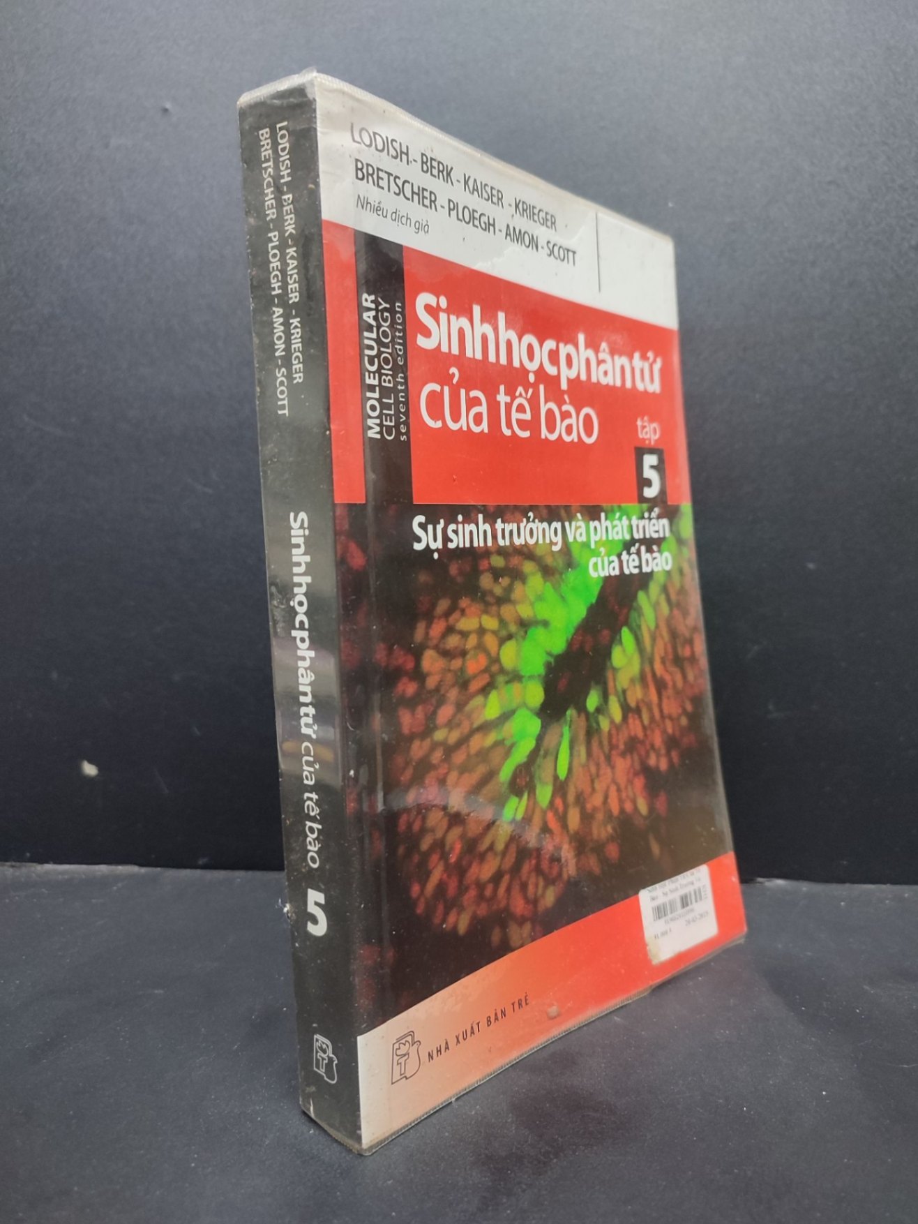 Sinh học phân tử của tế bào tập 5 - sự sinh trưởng và phát triển của tế bào mới 90% ố nhẹ, có bookcare HCM1406 Lodish SÁCH KHOA HỌC ĐỜI SỐNG (NSX)