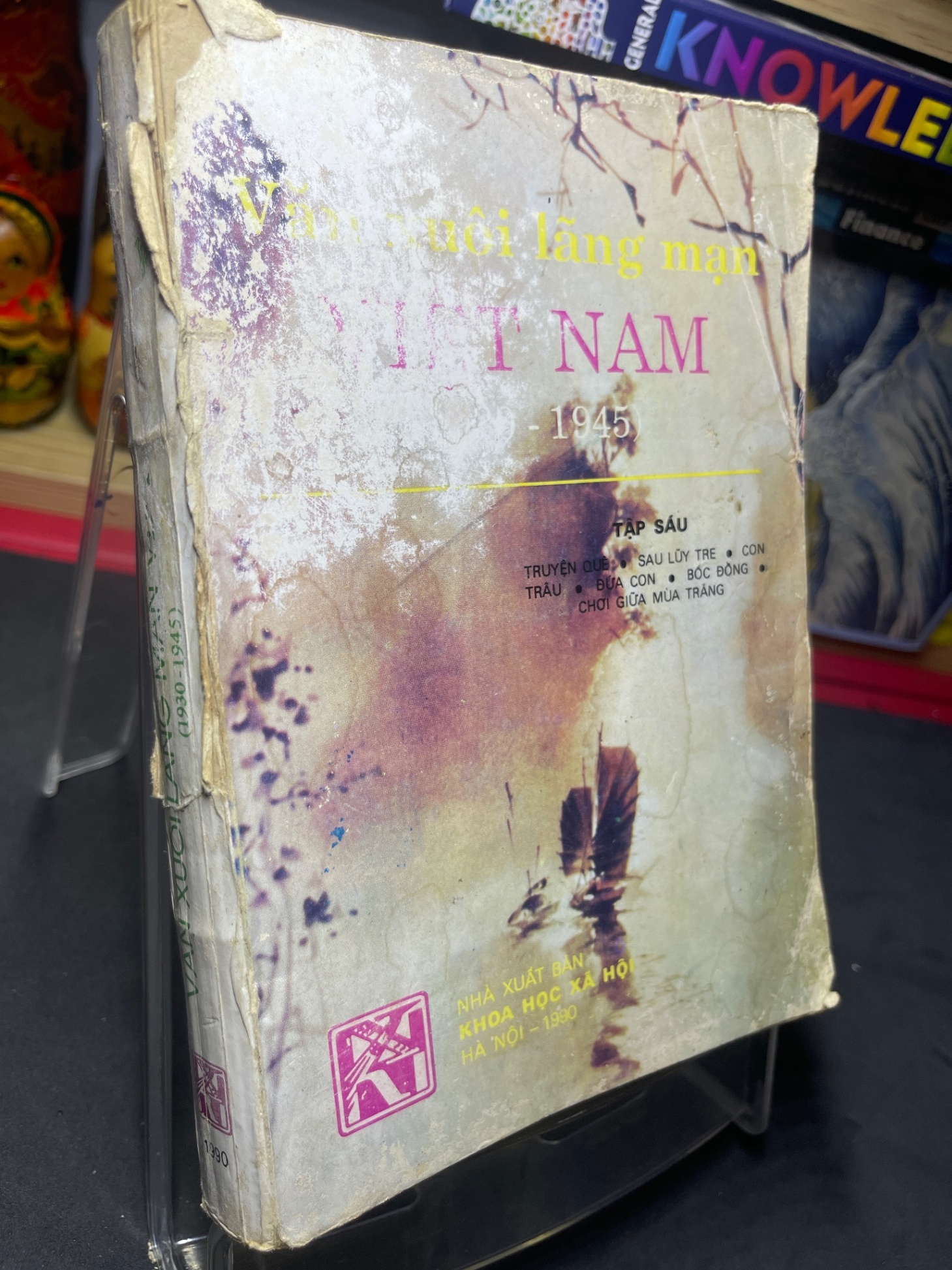 Văn xuôi lãng mạn Việt Nam 1930 - 1945 tập 7 1994 mới 60% ố vàng rách gáy Nhiều tác giả HPB0906 SÁCH VĂN HỌC (NSX)