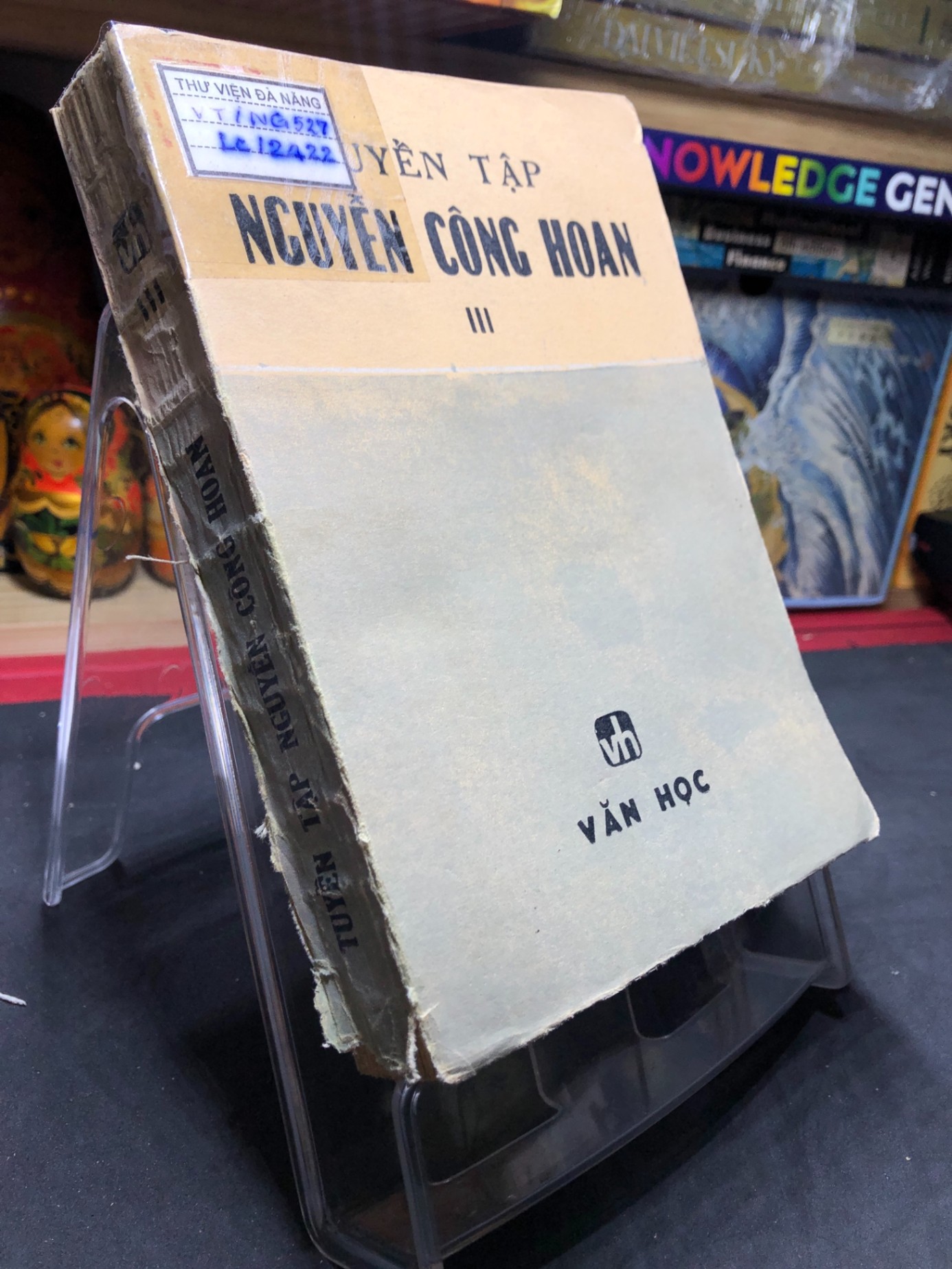 Tuyển tập Nguyễn Công Hoan tập 3 1986 mới 50% ố vàng rách bìa dưới HPB0906 SÁCH VĂN HỌC (NSX)