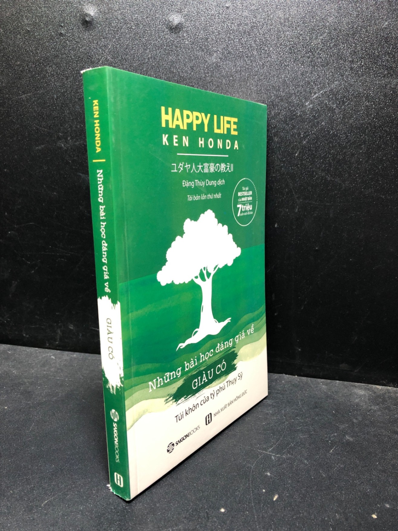 HAPPY LIFE - Những bài học đáng giá về giàu có_TB lần 1 - 2018 mới 90% (khoa học đời sống , kỹ năng) HCM2301