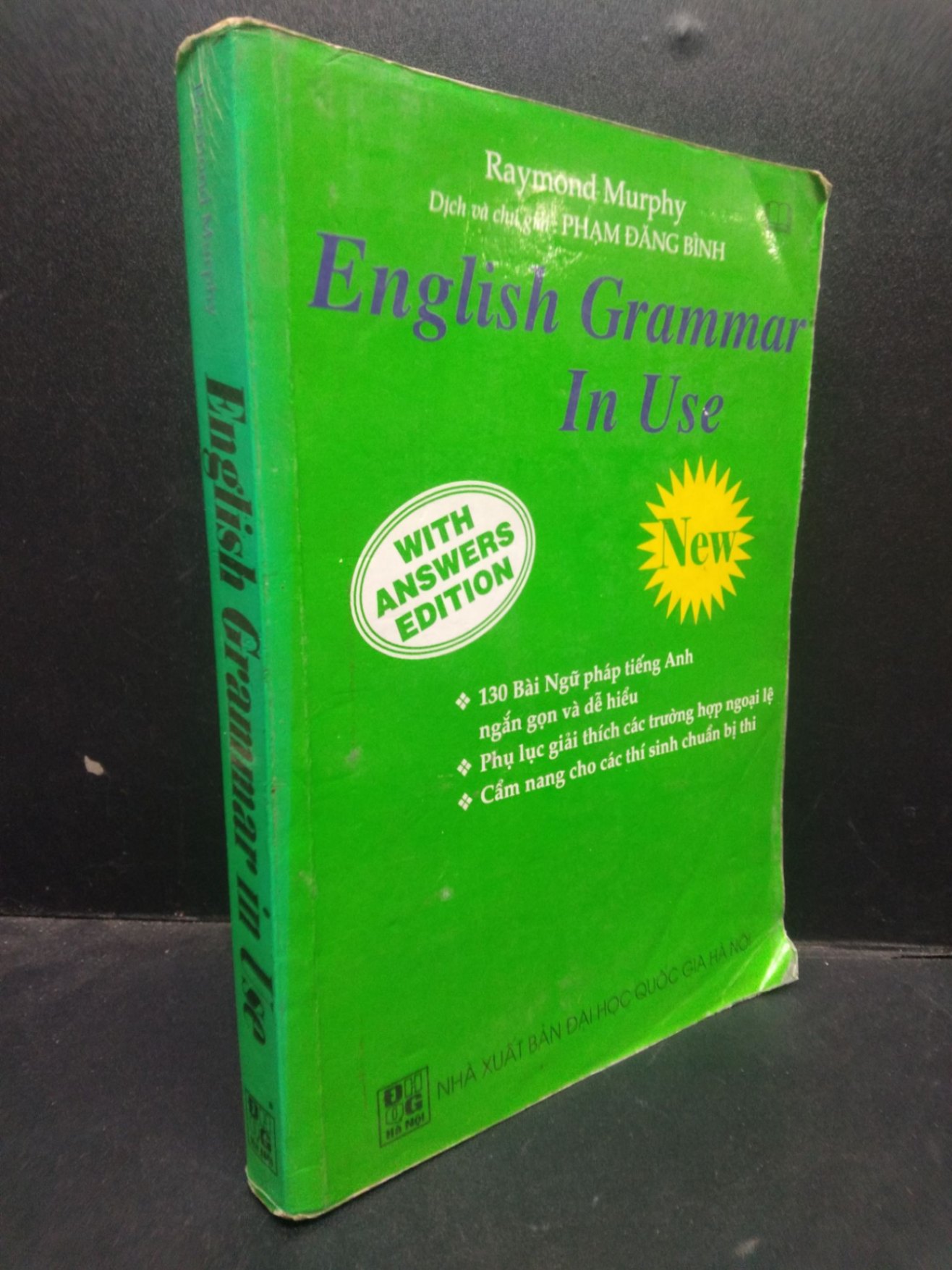 English Grammar in Use - Raymond Murphy 1999 mới 60% bẩn ố vàng mốc có viết HCM1504 ngoại ngữ, học thuật (NSX)