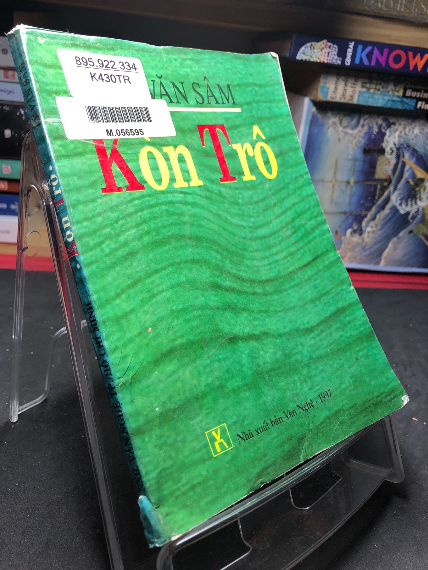 Kòn trô 1997 mới 60% ố vàng Lý Văn Sâm HPB0906 SÁCH VĂN HỌC (NSX)