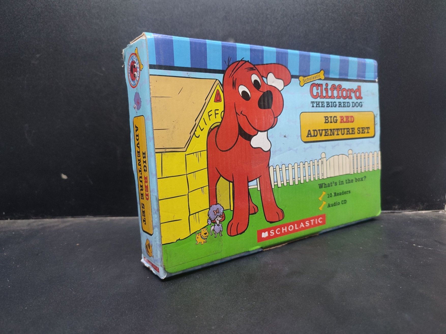 Boxset (10 cuốn) big red adventure set mới 95% HCM0305 dạy trẻ ngoại ngữ (NSX)