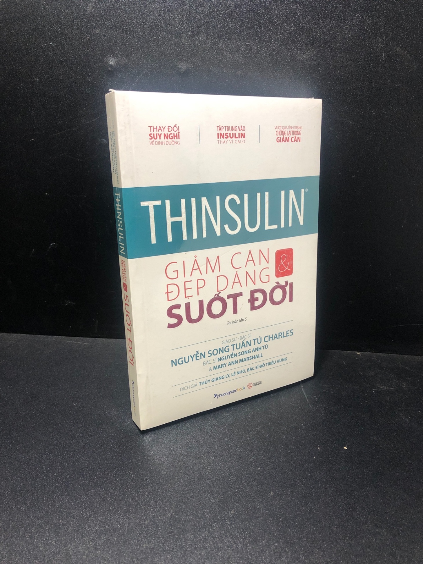 Thinsulin giảm cân đẹp dáng và suốt đời Nguyễn Song Tuấn Tú Charles mới 100% HCM1011
