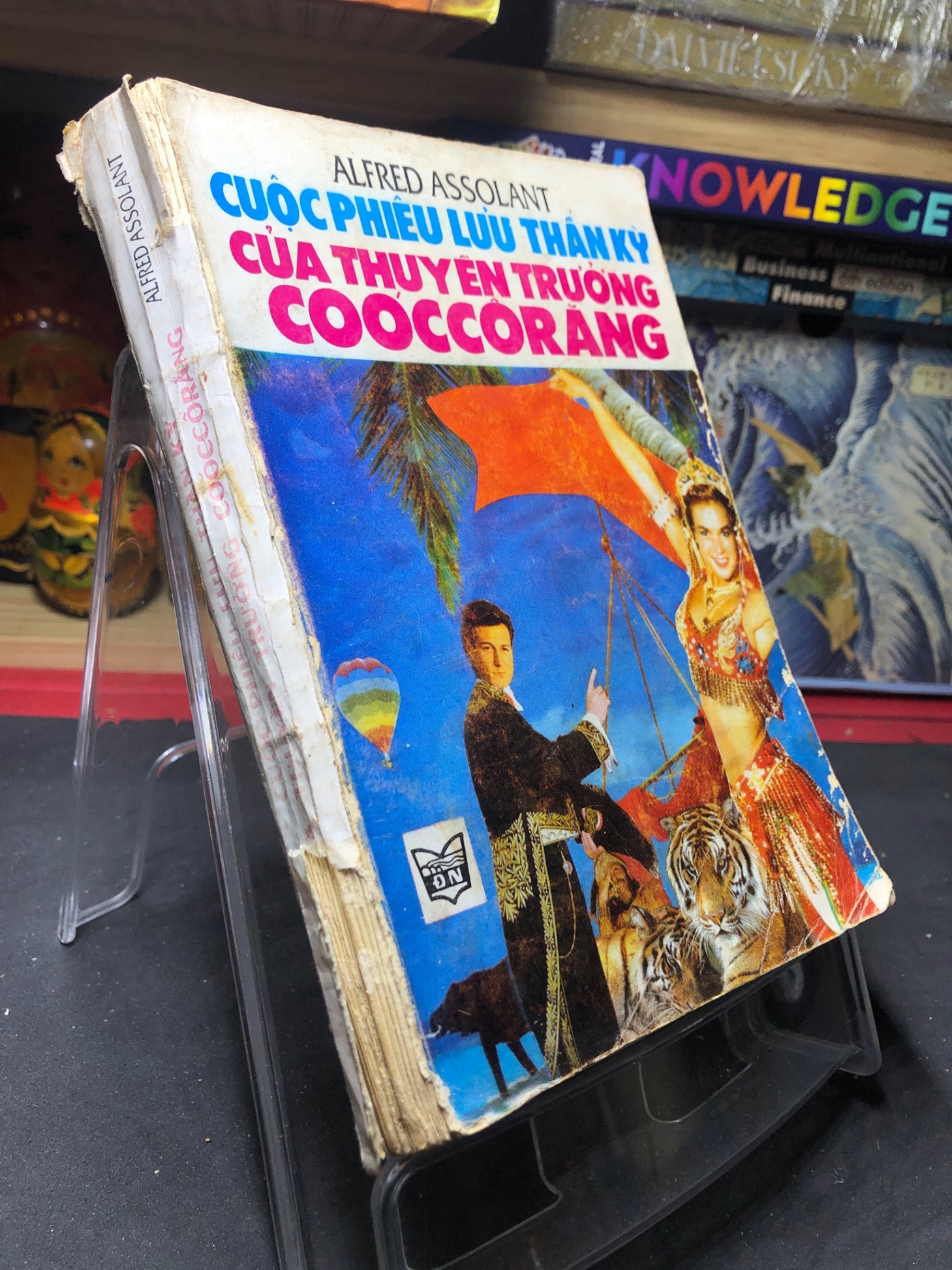 Cuộc phiêu lưu thần kỳ của thuyền trưởng Cooccorang 1990 mới 60% ố vàng bìa xấu Alfred Assolant HPB0906 SÁCH VĂN HỌC (NSX)