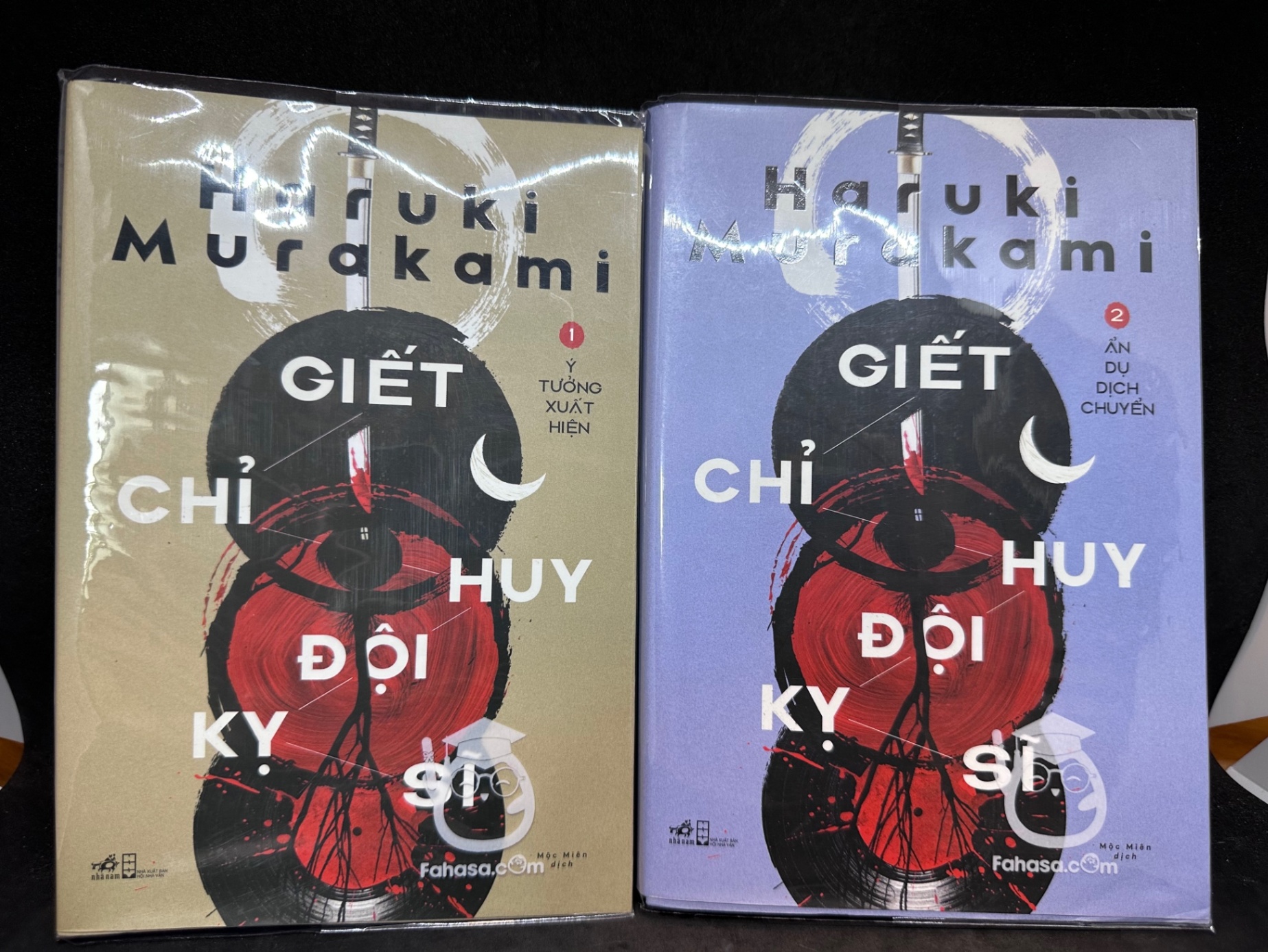 Combo 2 tập Giết chỉ huy đội kỵ sĩ - Haruki Murakami New 90% SBM.VH0706