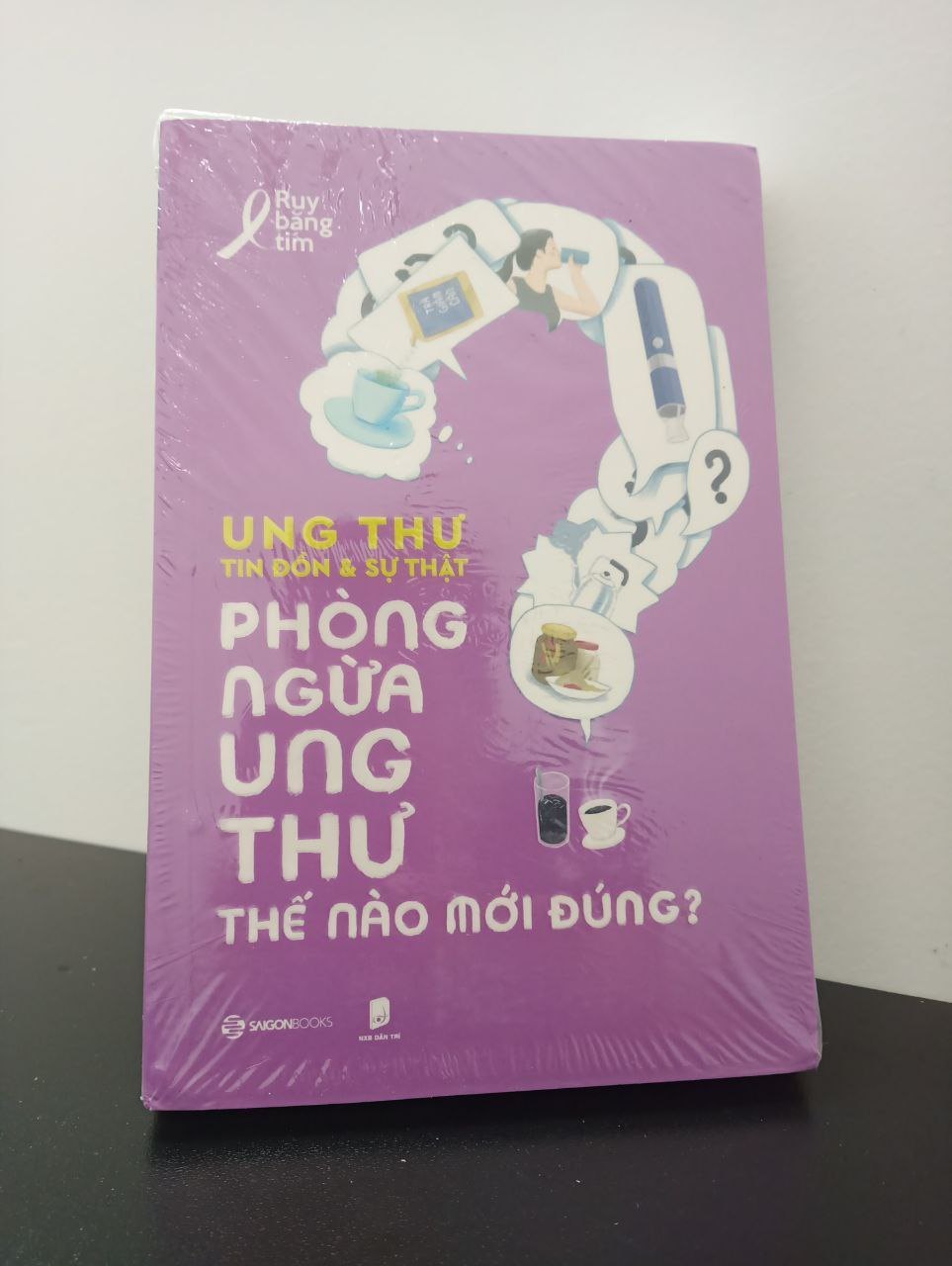 (Combo 2 Cuốn) Ung Thư - Tin Đồn Và Sự Thật Ruy Băng Tím New 100% ASB2302